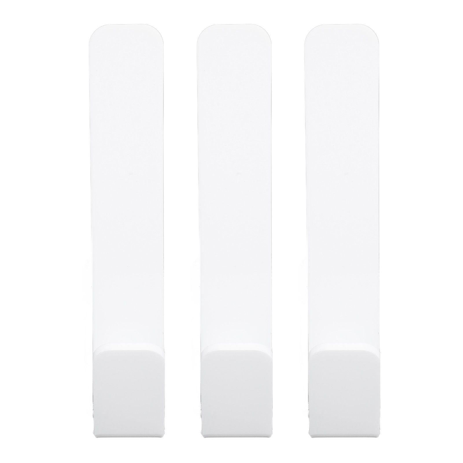3 Pcs Hat Hooks for Baseball Caps Transparent Acrylic V Shape Adhesive Hanger