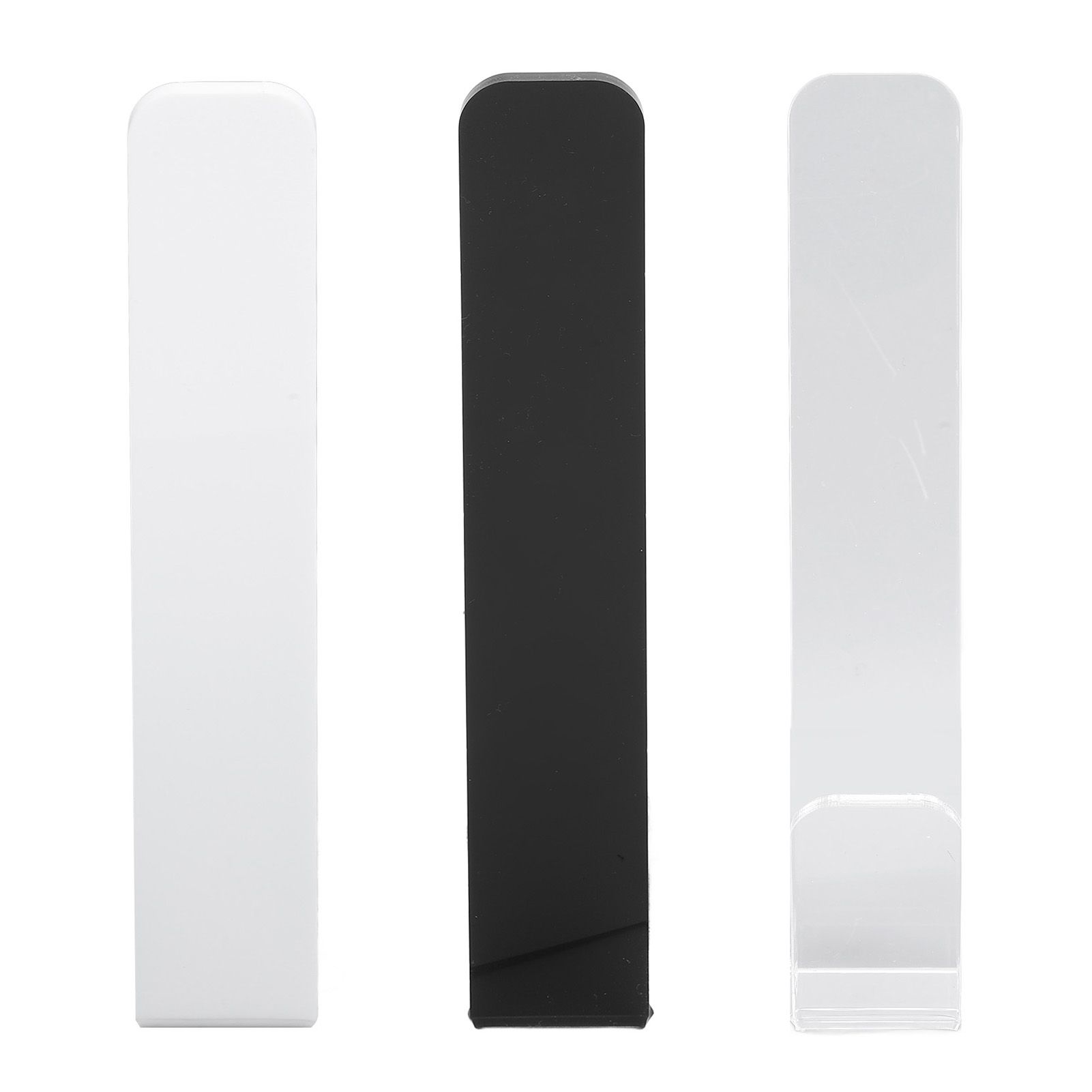 3 Pcs Hat Hooks for Baseball Caps Transparent Acrylic V Shape Adhesive Hanger
