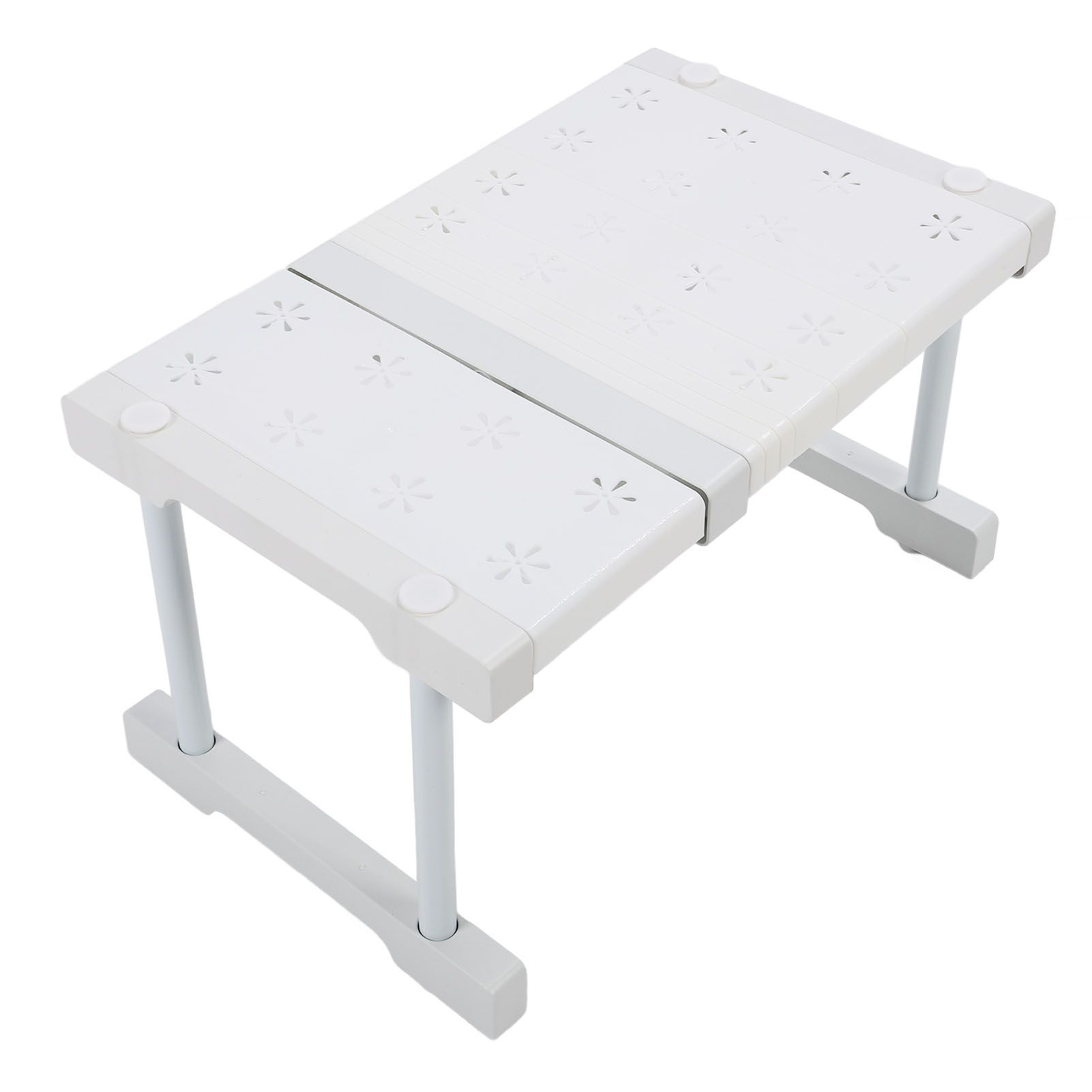 Expandable Cabinet Shelf Carbon Steel ABS PP Closet Storage Shelf Cabinet