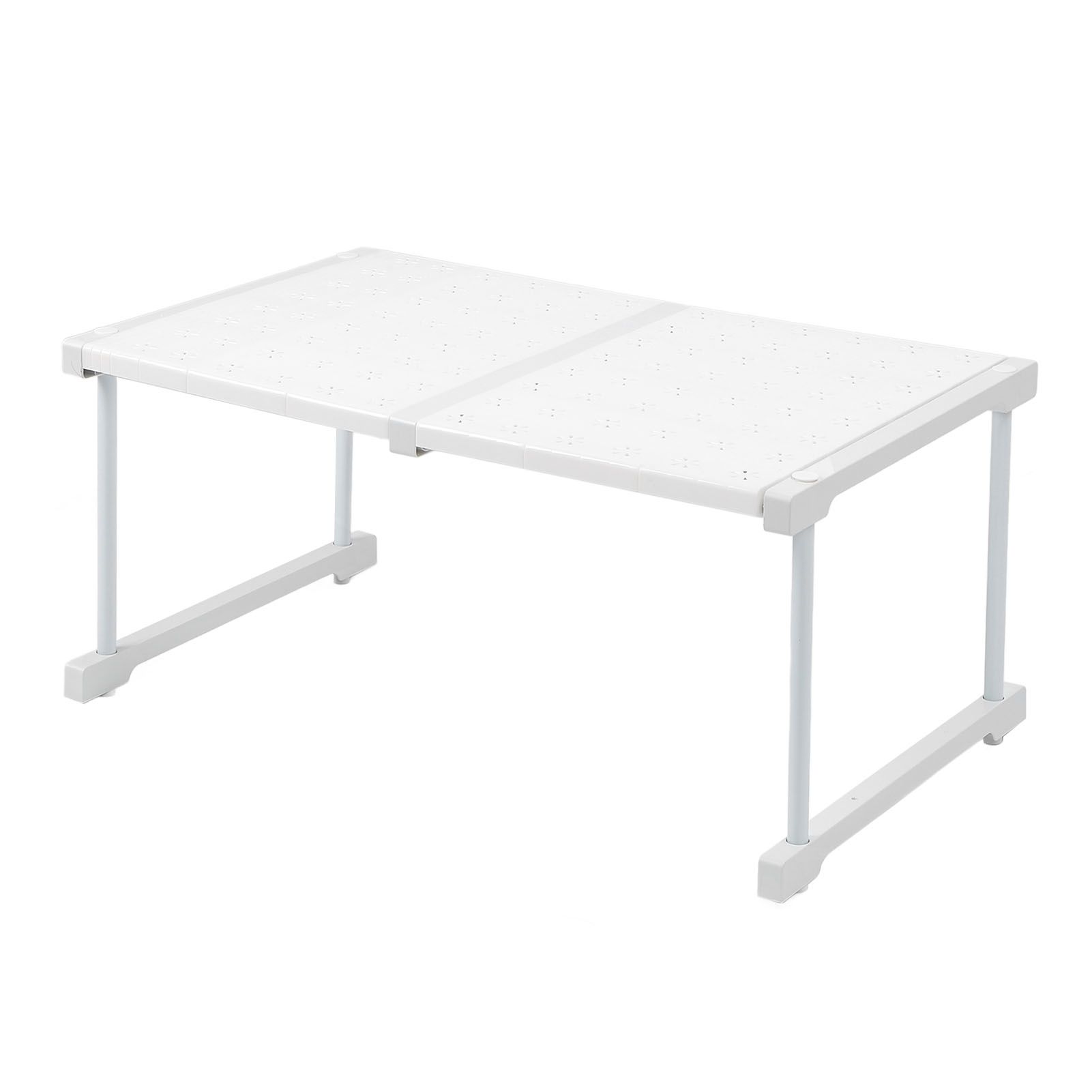 Expandable Cabinet Shelf Carbon Steel ABS PP Closet Storage Shelf Cabinet view 3