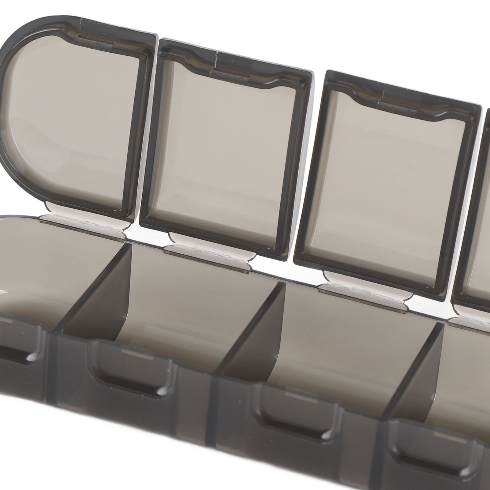 Weekly Medication Organizer 7 Day Medication Box Portable Travel Container for view 7