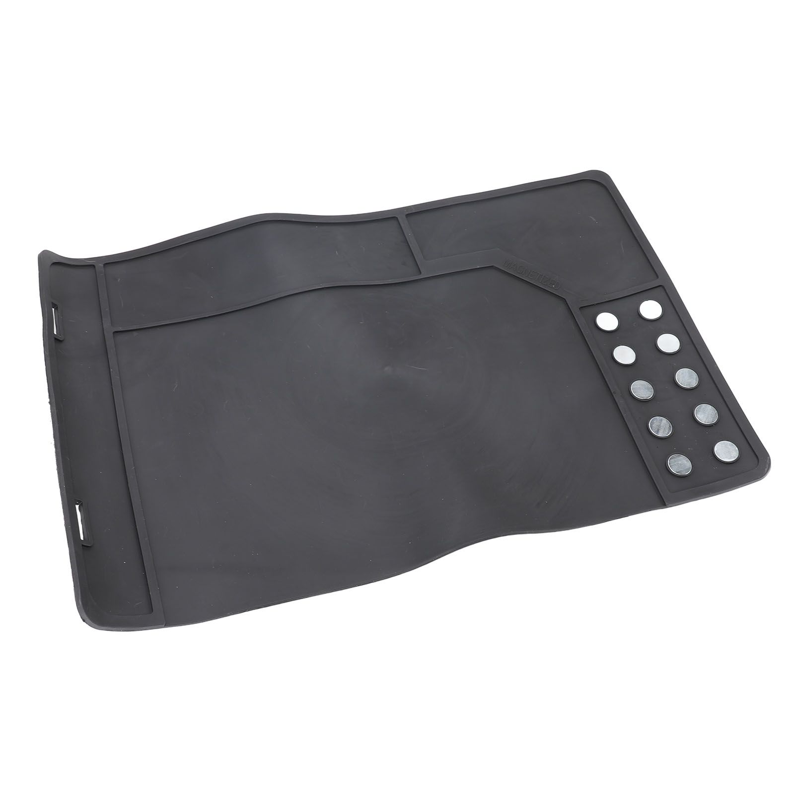 Anti Slip Cleaning Mat With Magnetic Dots Oil Proof Maintenance Workbench Mat view 11