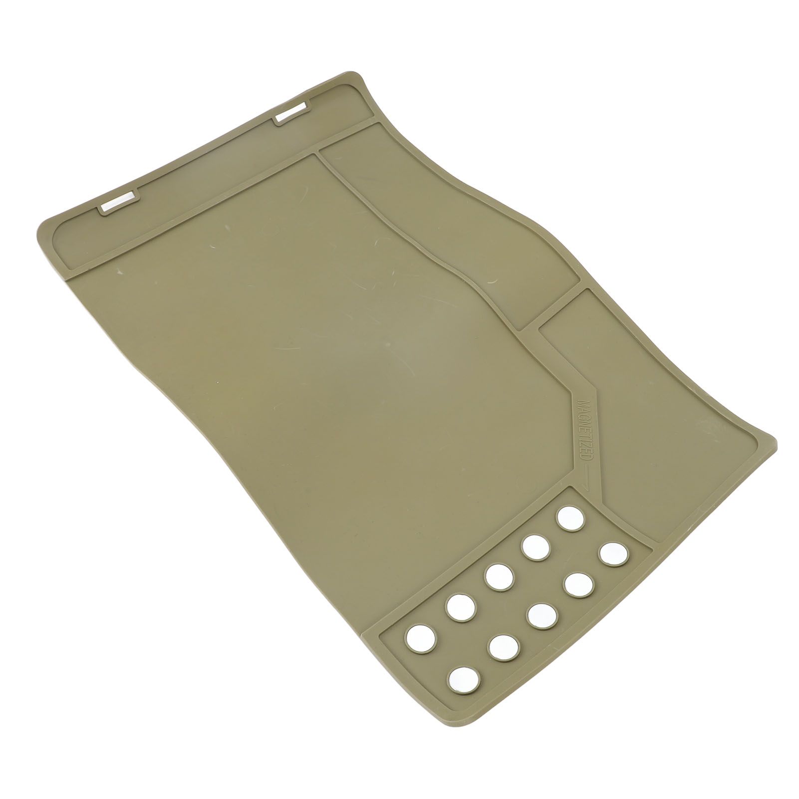 Anti Slip Cleaning Mat With Magnetic Dots Oil Proof Maintenance Workbench Mat view 12