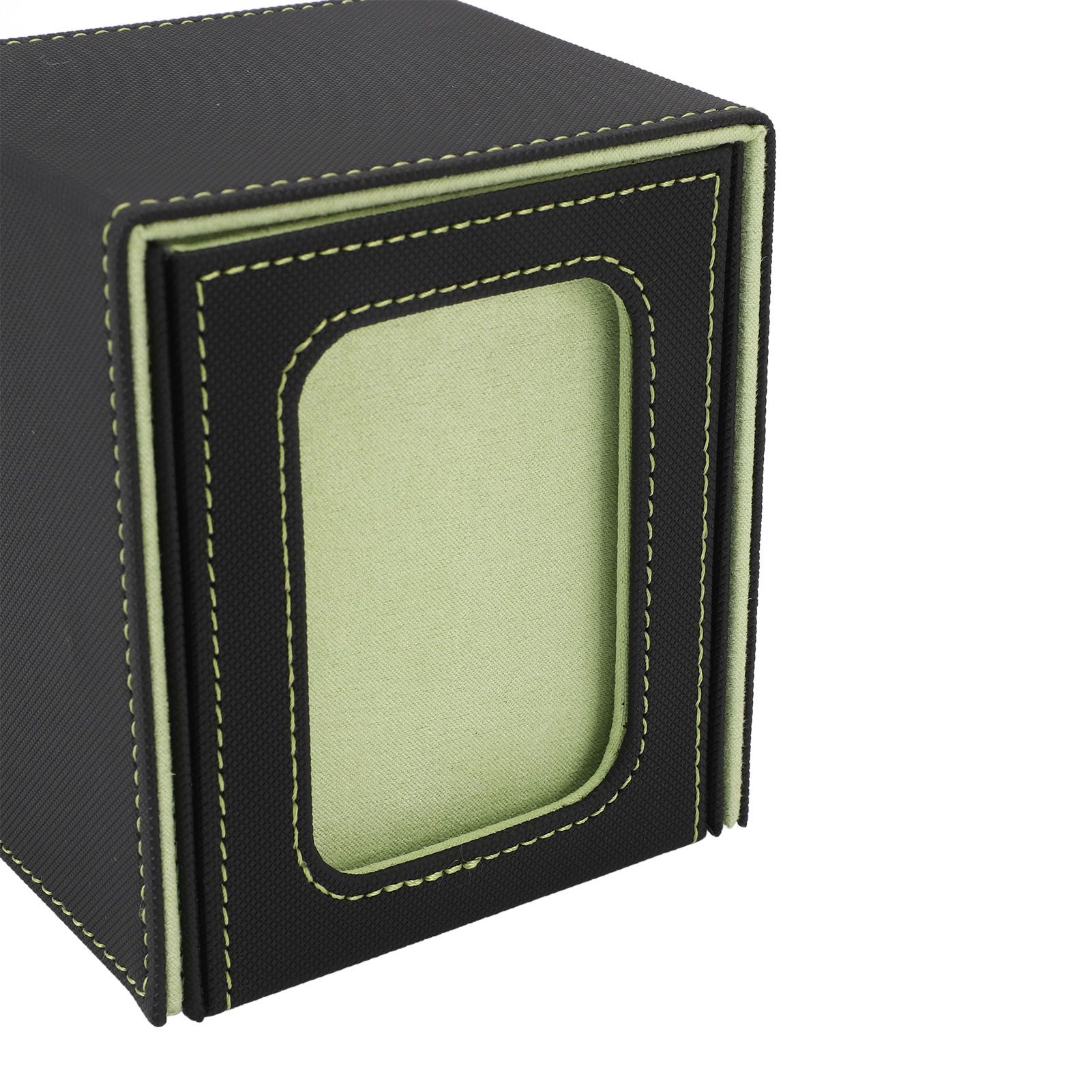 Card Deck Box Rain Proof PU Leather Magnetic Card Storage Box for 120 Single view 5