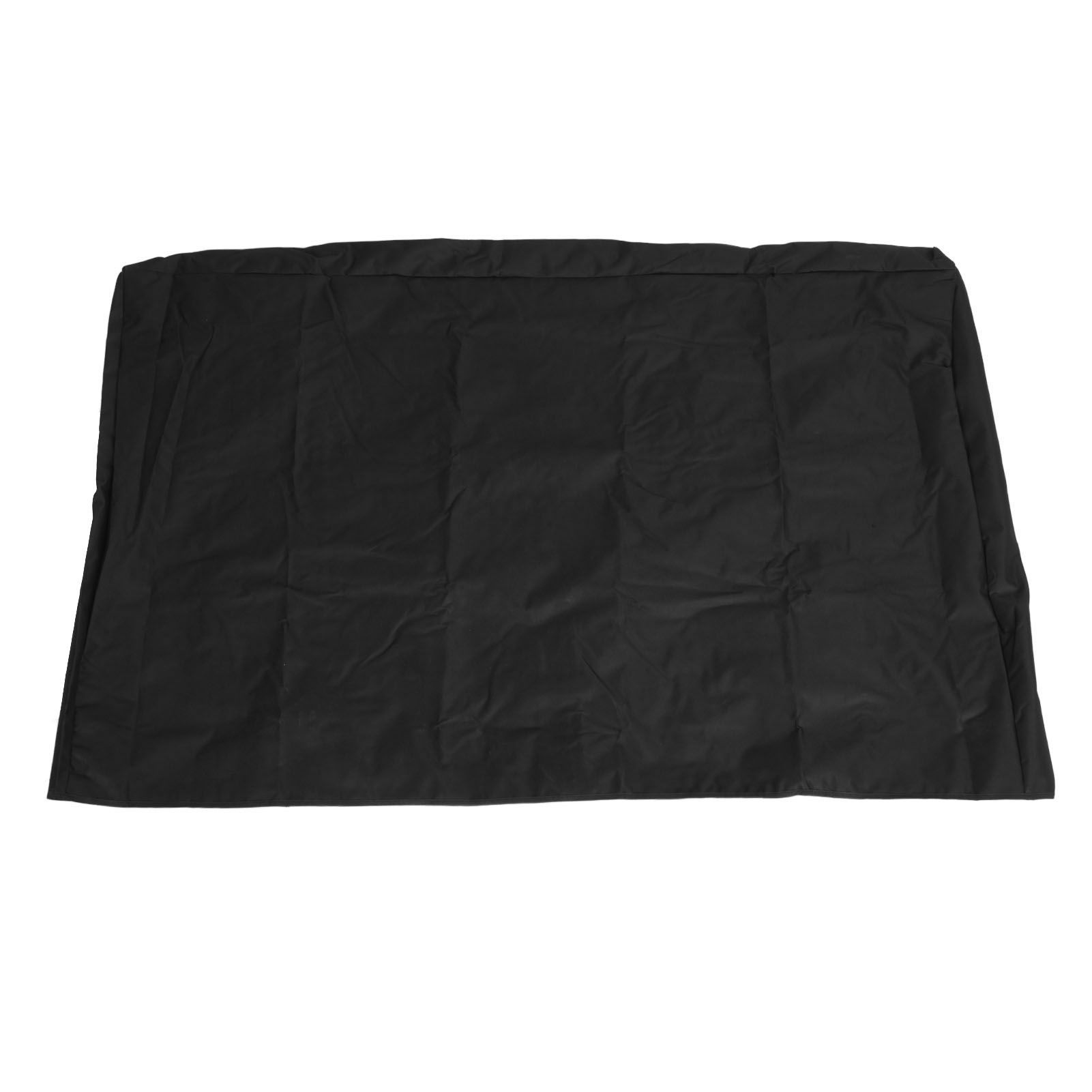 TV Cover Black 600D Oxford Cloth Dust Proof Rain Proof Sun Proof TV Protector