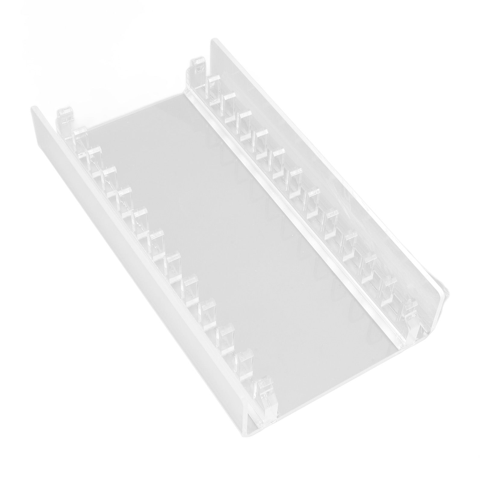 Game Storage Organizer Transparent Acrylic Non Slip Base Game Disk Display view 11