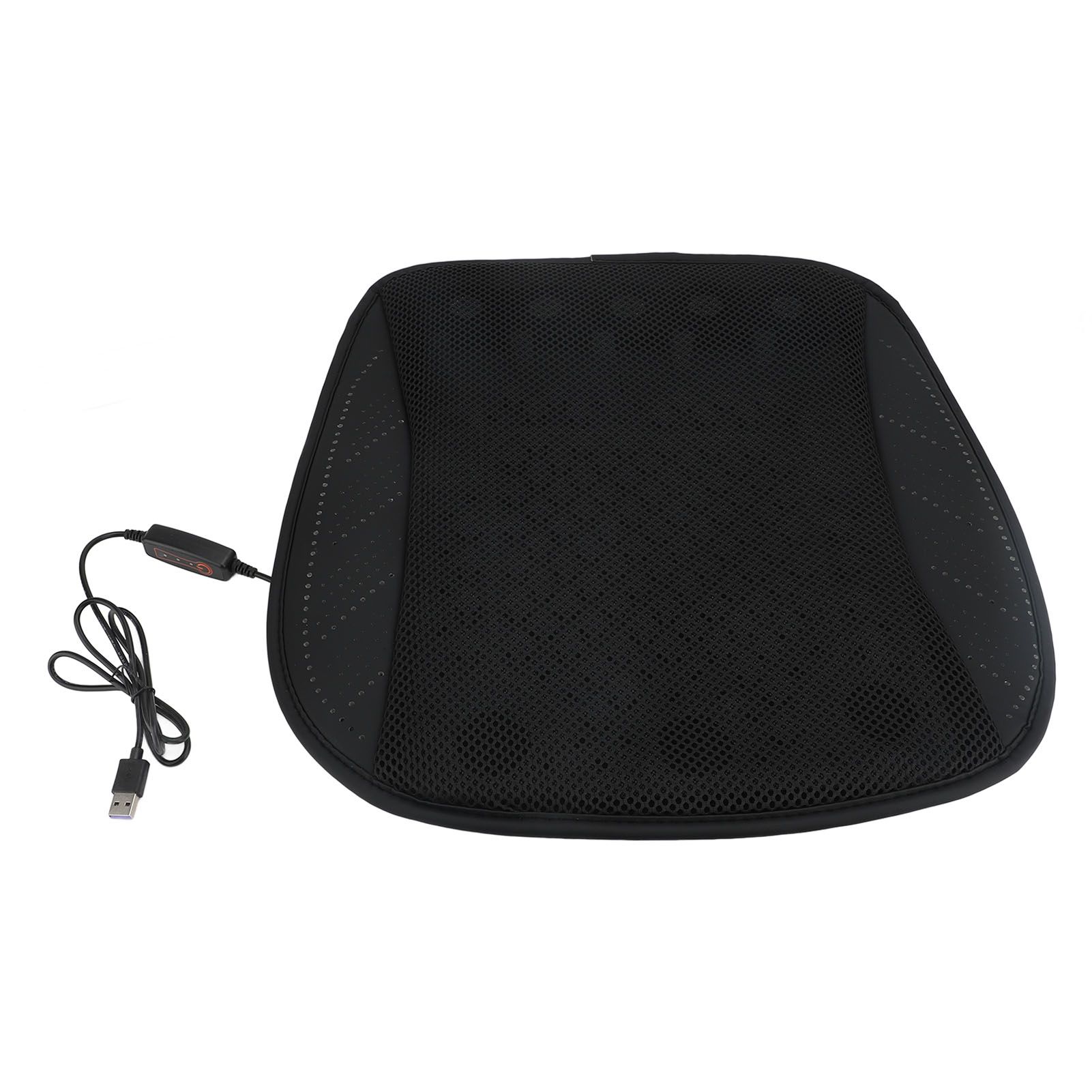 Seat Cushion with 5 Fans Ventilated Breathable USB 3 Speed Adjustable Seat view 3