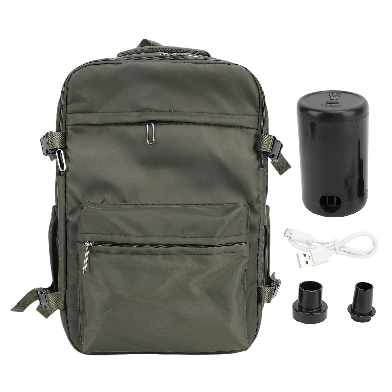 Vacuum Backpack 27L Large Capacity Water Proof 180 Degree Opening Compression view 3