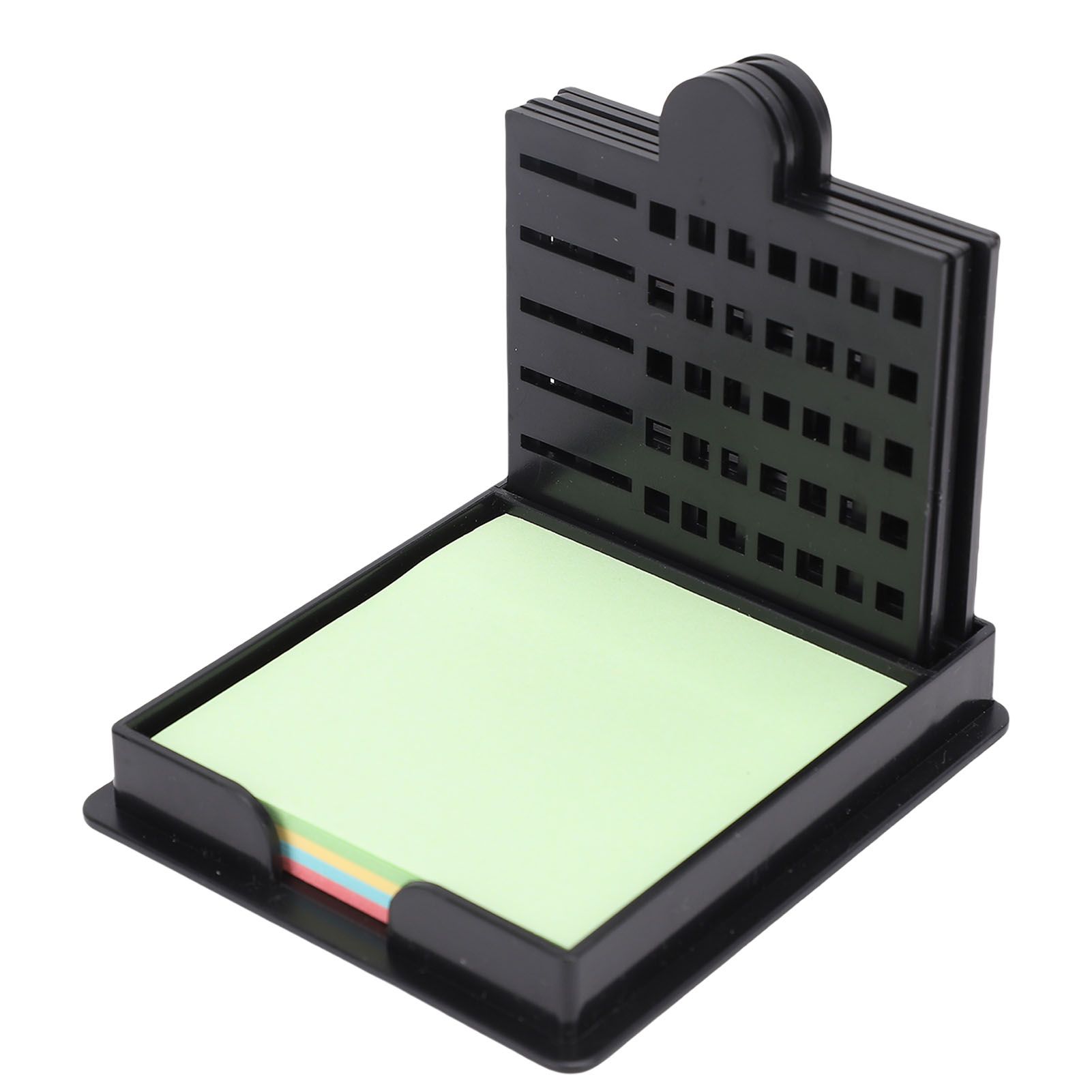 Sticky Note Holder with 5 Stencil Sticky Note Memo Pad Holder for Desk Office view 3