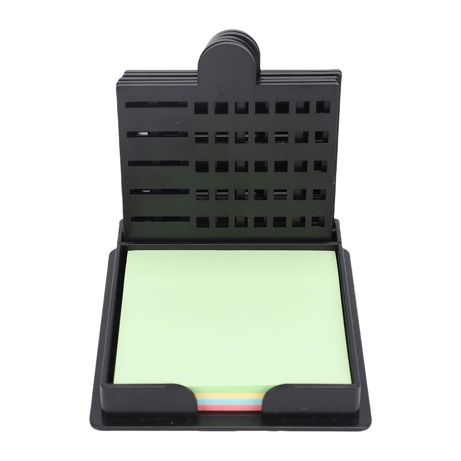 Sticky Note Holder with 5 Stencil Sticky Note Memo Pad Holder for Desk Office view 4