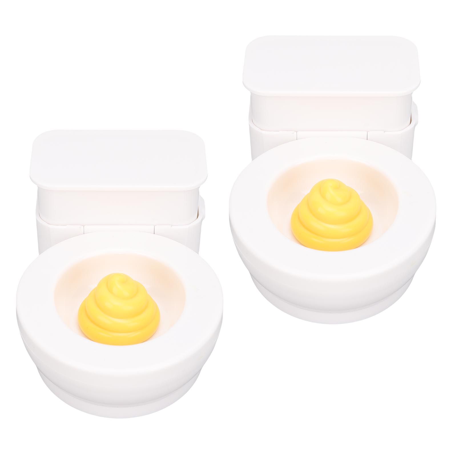 Air Pressure Toilet Toy Miniature Commode Model Toy Hilarious Prankster Joke view 4