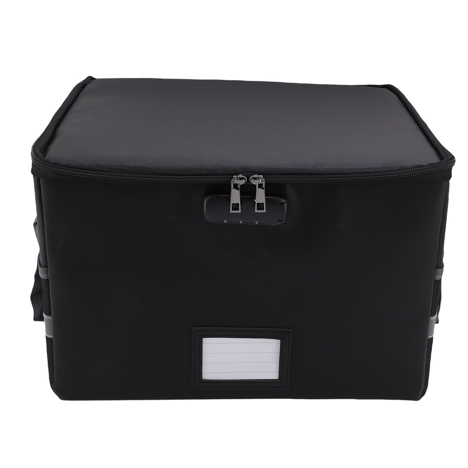 Fireproof Document Box Water Proof Antistatic Reflective Stripe Portable File view 3