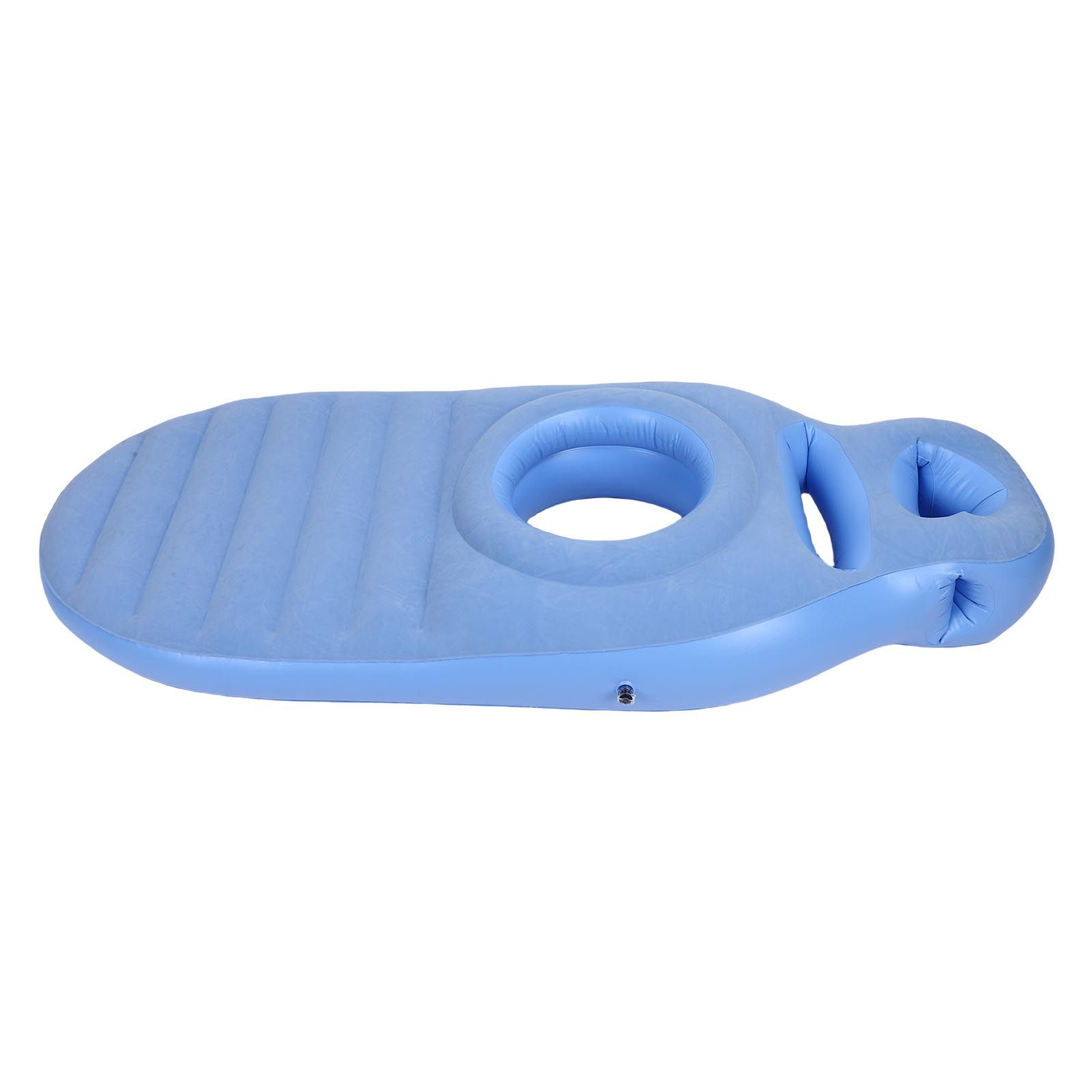 Full Body Pillow with Belly Hole Comfortable Lightweight PVC Inflatable Pool view 8