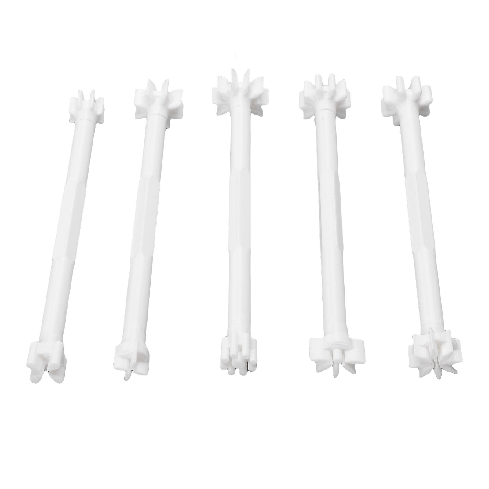 5PCS Flower Floral Dotting Tools for Dot Painting 10 Petal Shapes Dotting Pens view 6