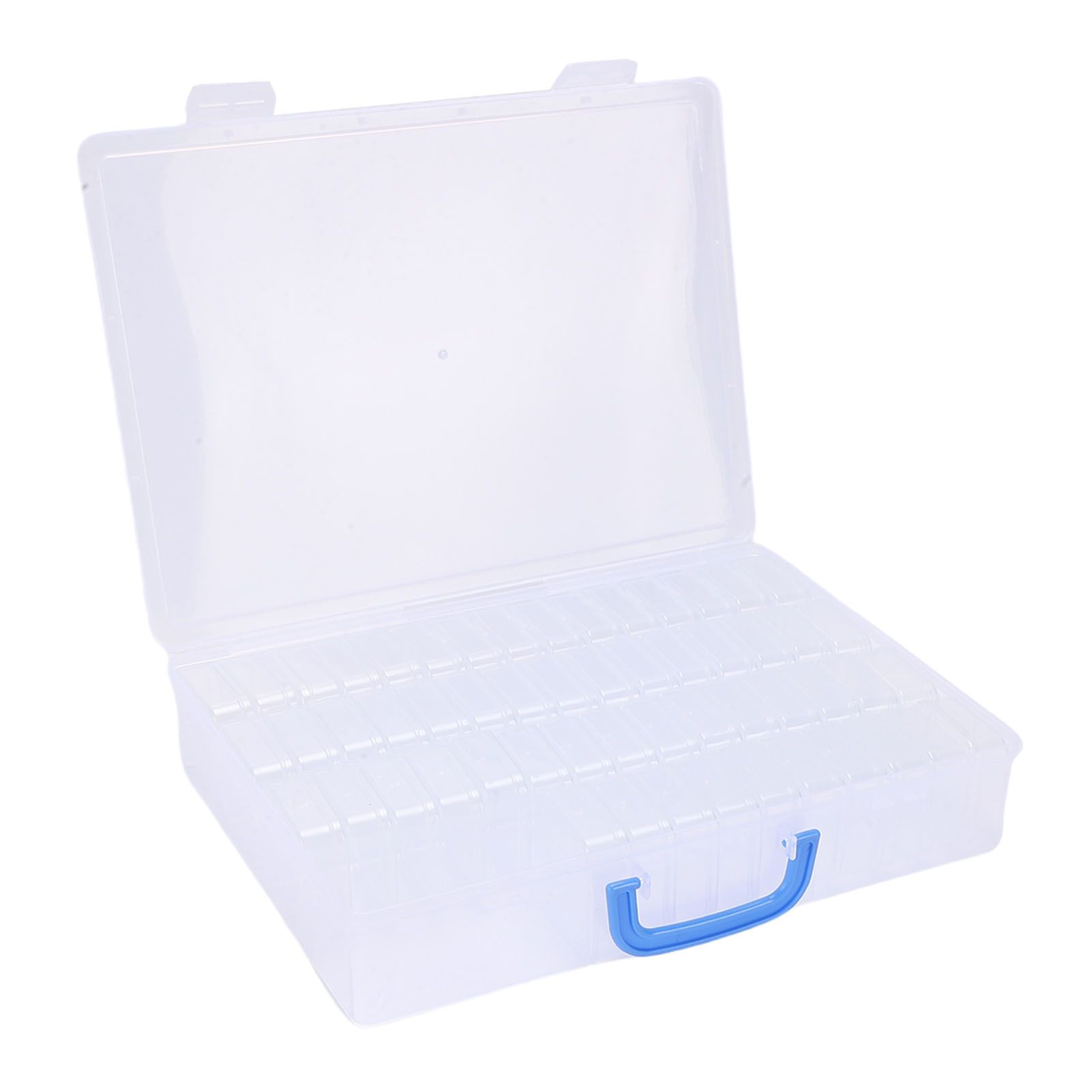 Bead Organizer Box 60 Pcs Small Clear Plastic Bead Storage Cases and Large view 6