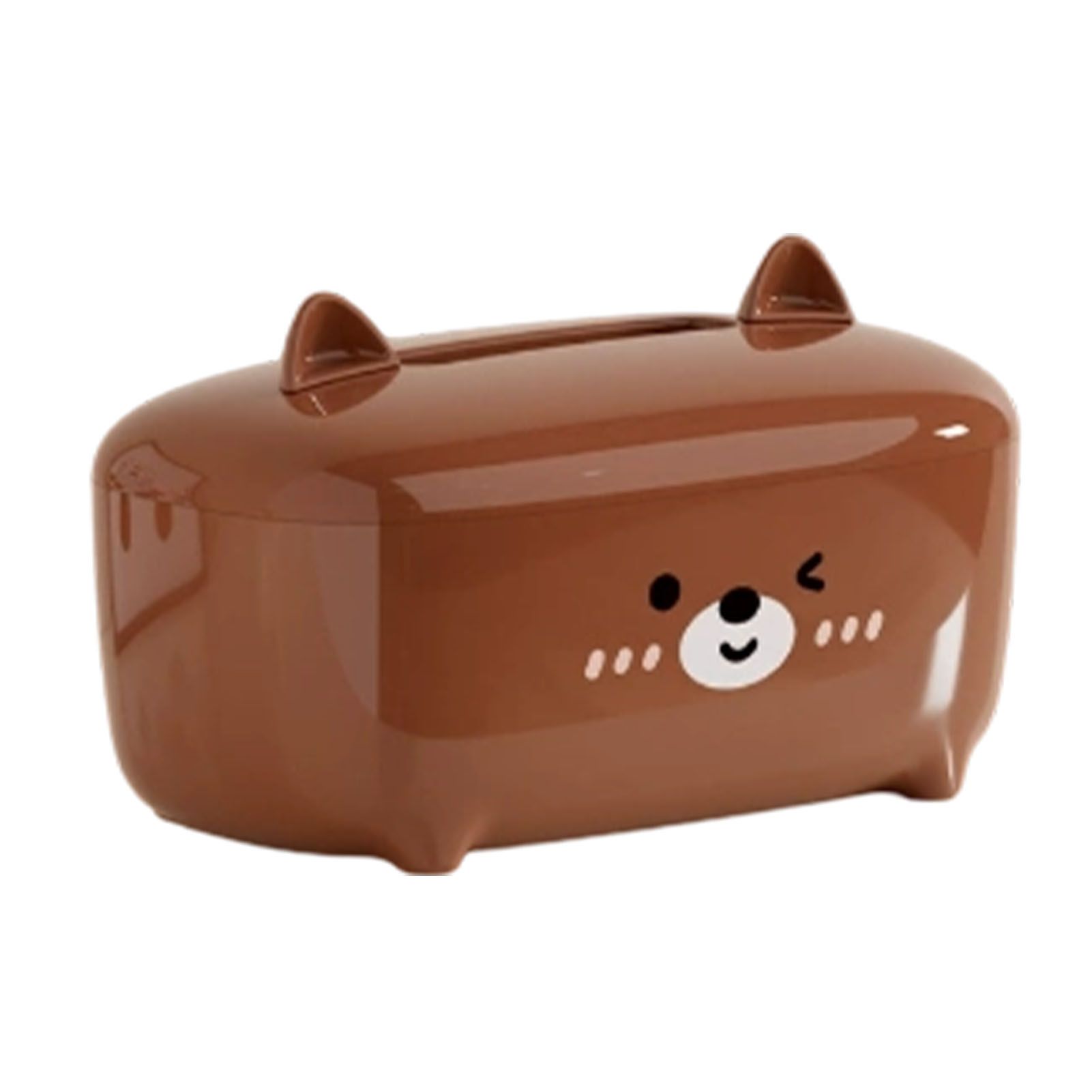 Cute Tissue Box Cover PS Cartoon Bear Desktop Napkin Dispenser Tissue Holder view 2
