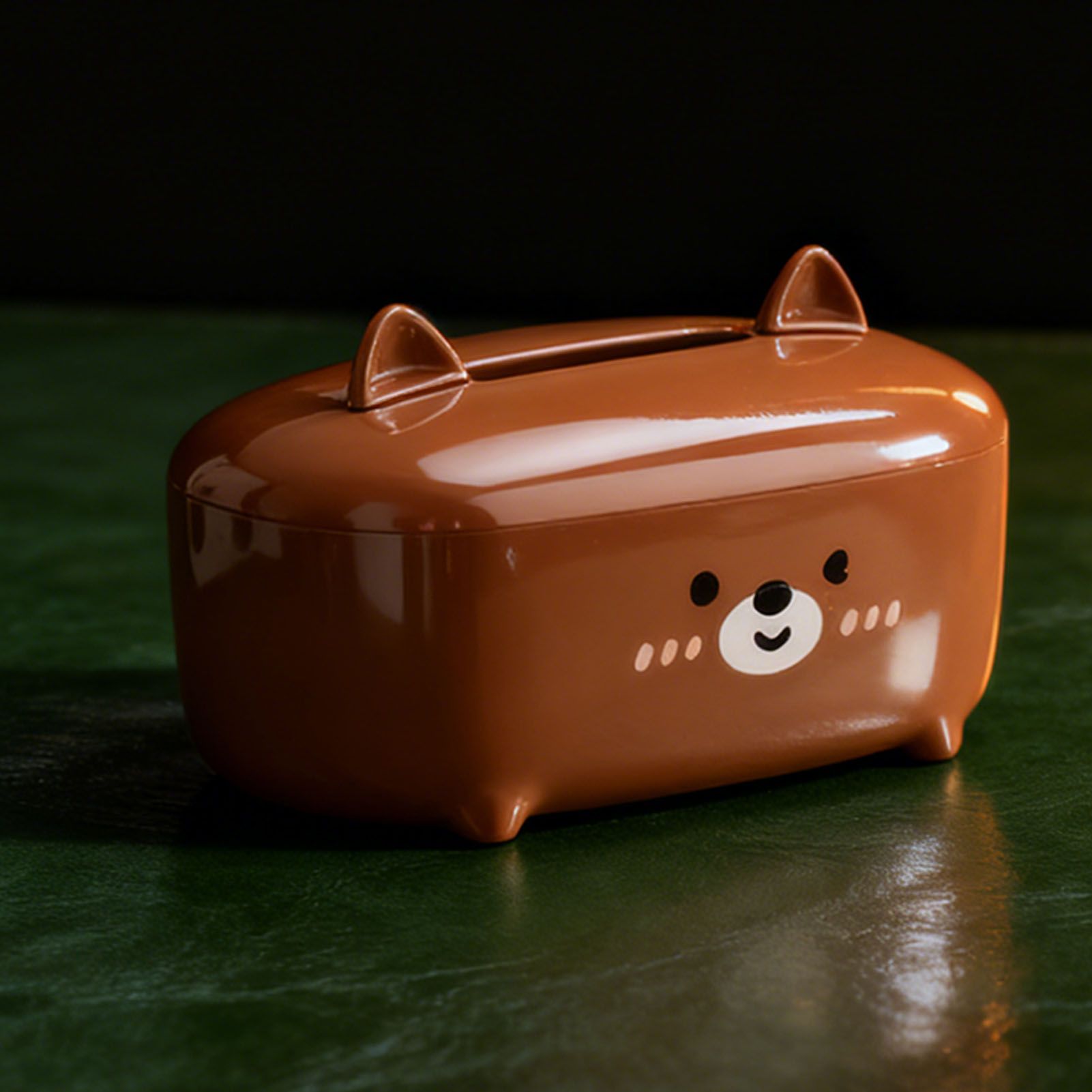 Cute Tissue Box Cover PS Cartoon Bear Desktop Napkin Dispenser Tissue Holder view 7