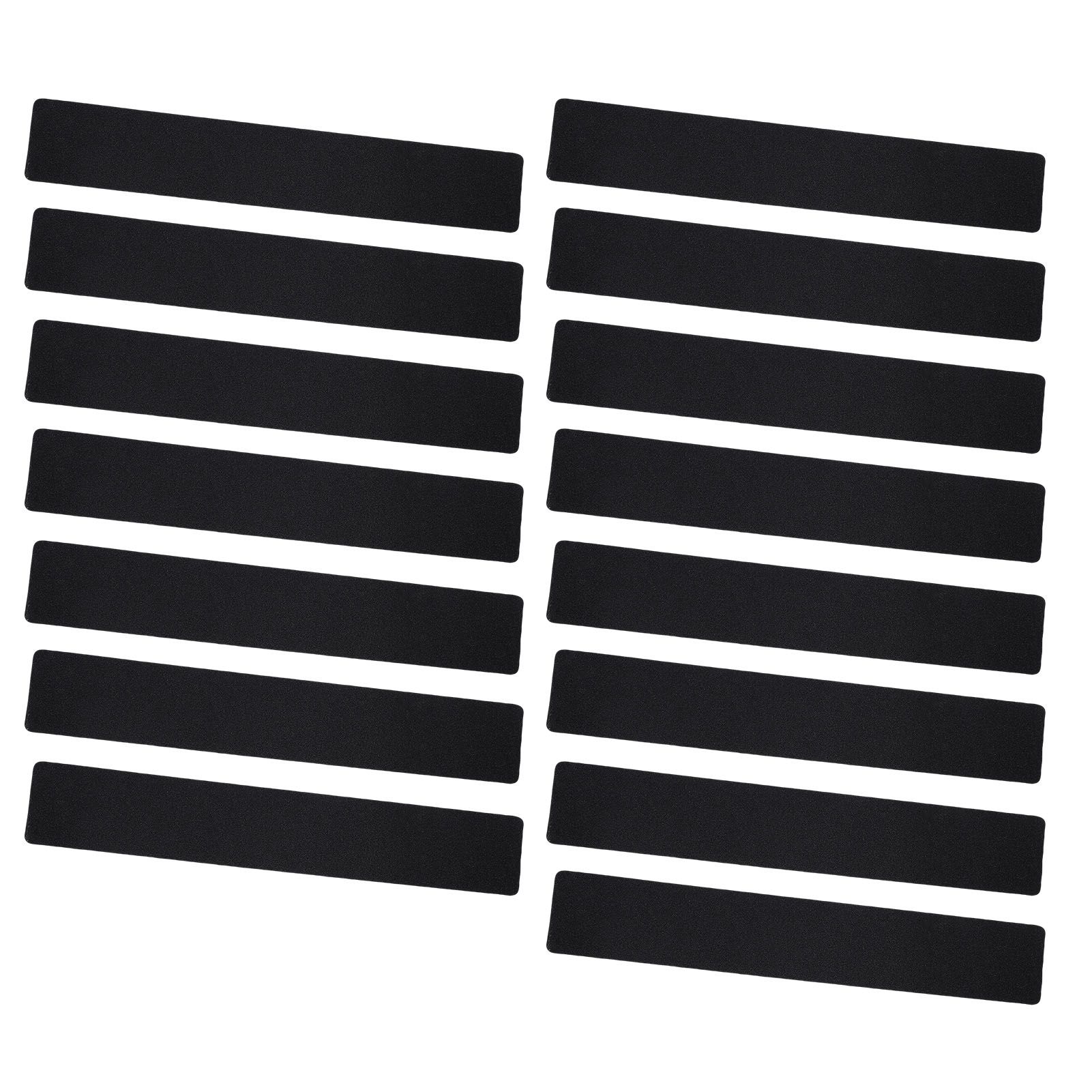 15PCS Stair Non Slip Tapes and 1 Roller Adhesive Stair Tread Pads for Outdoor view 4
