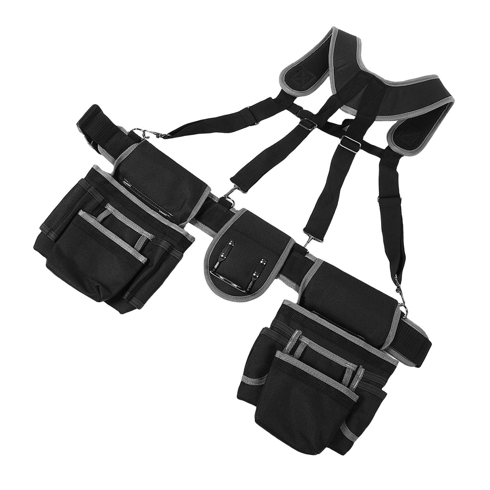 Tool Belt Organizer With Suspenders and Pockets Oxford Cloth Comfortable view 4