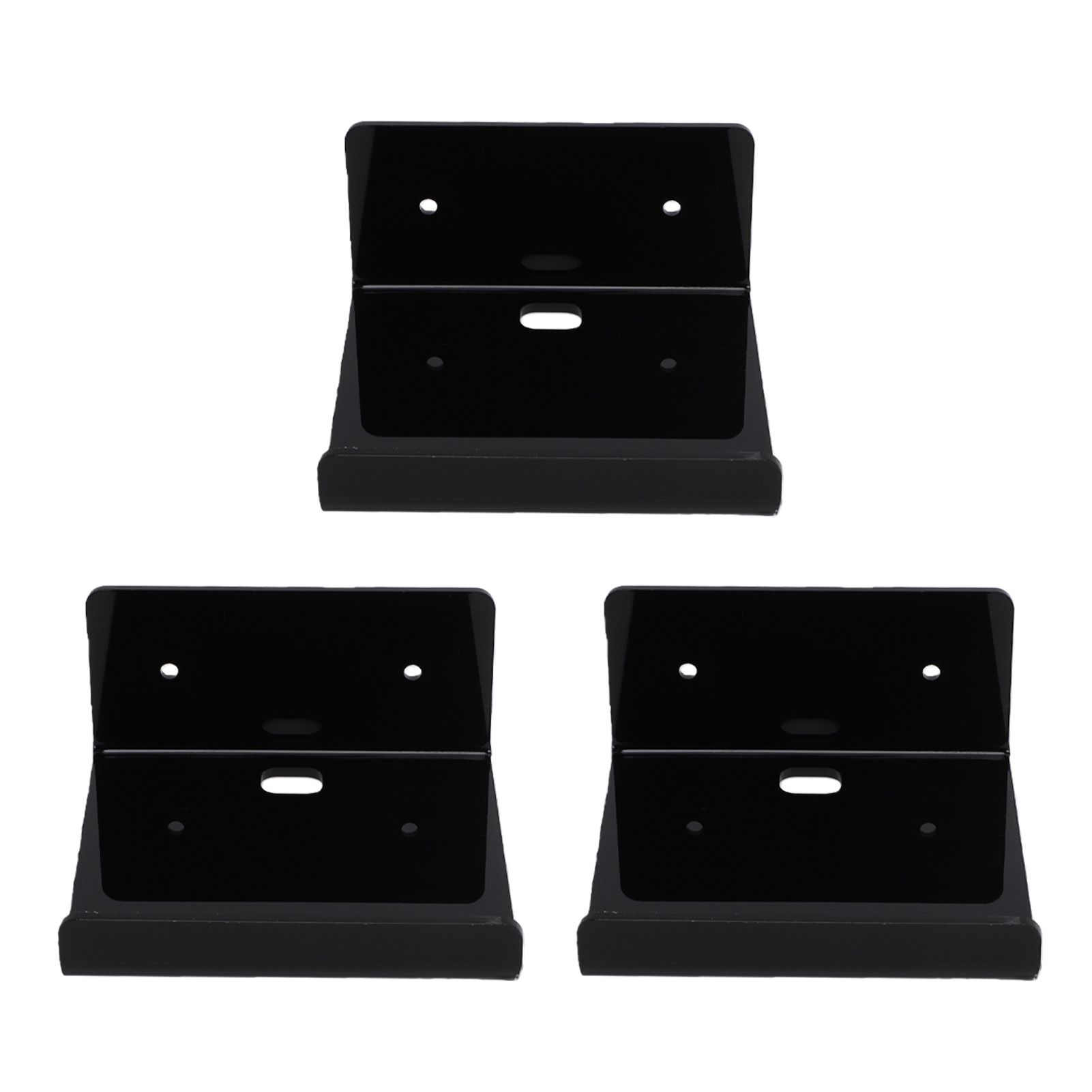 3PCS Small Floating Shelves Acrylic Wall Mounted Mini Floating Storage Shelf view 8