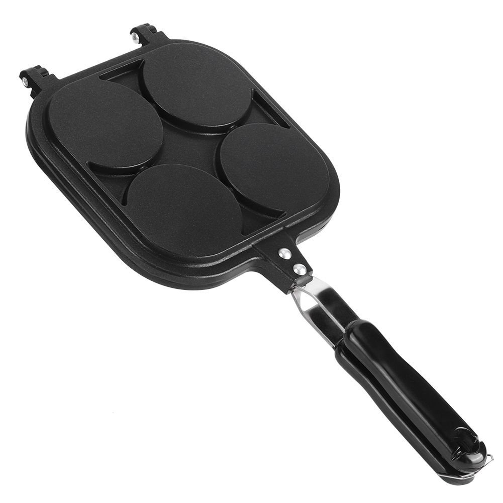 Double-Sided Lovely Cartoon Animal Pattern Breakfast Non-Stick Frying Pan view 6