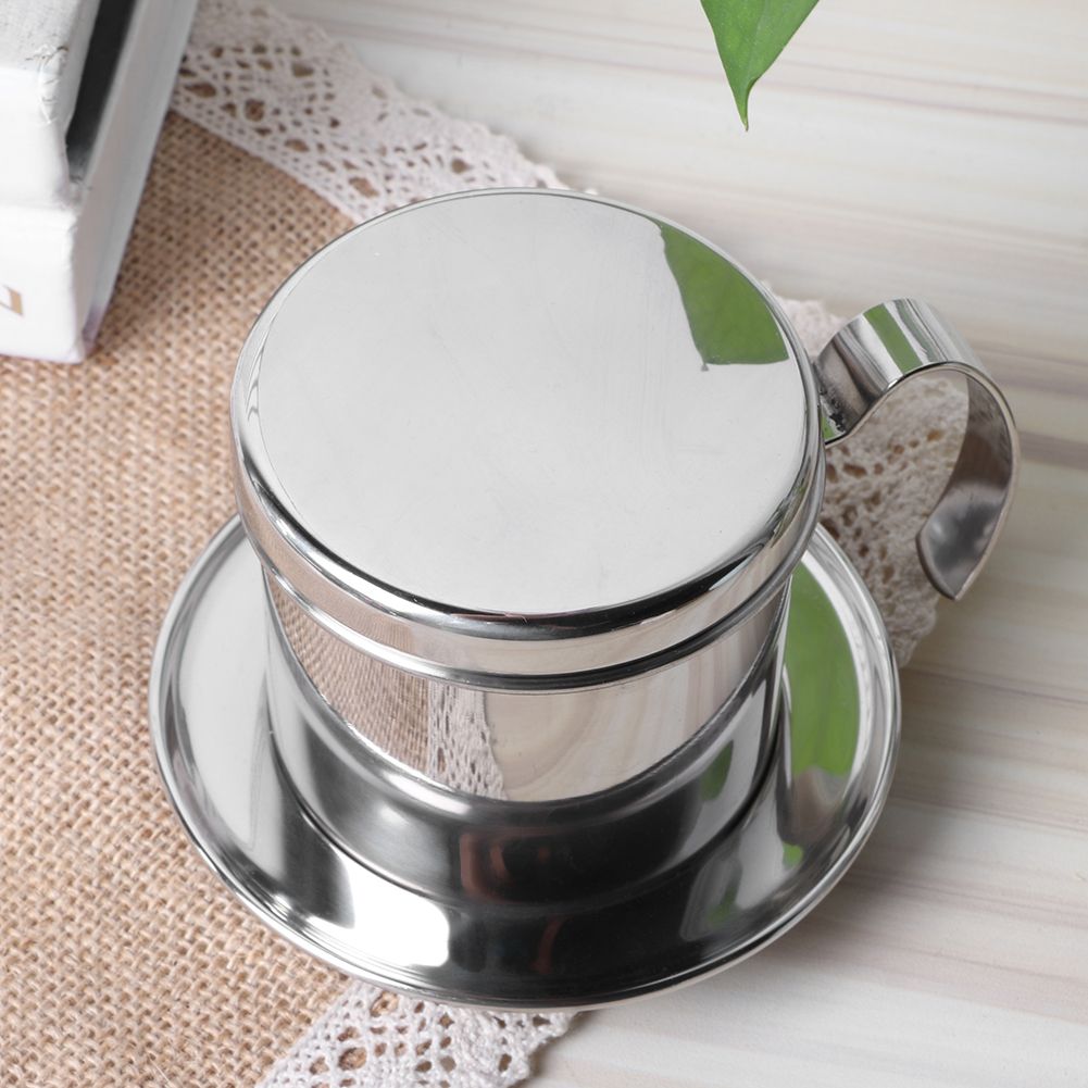 Portable Stainless Steel Coffee Drip Filter Coffee Maker Pot for Home Kitchen view 3
