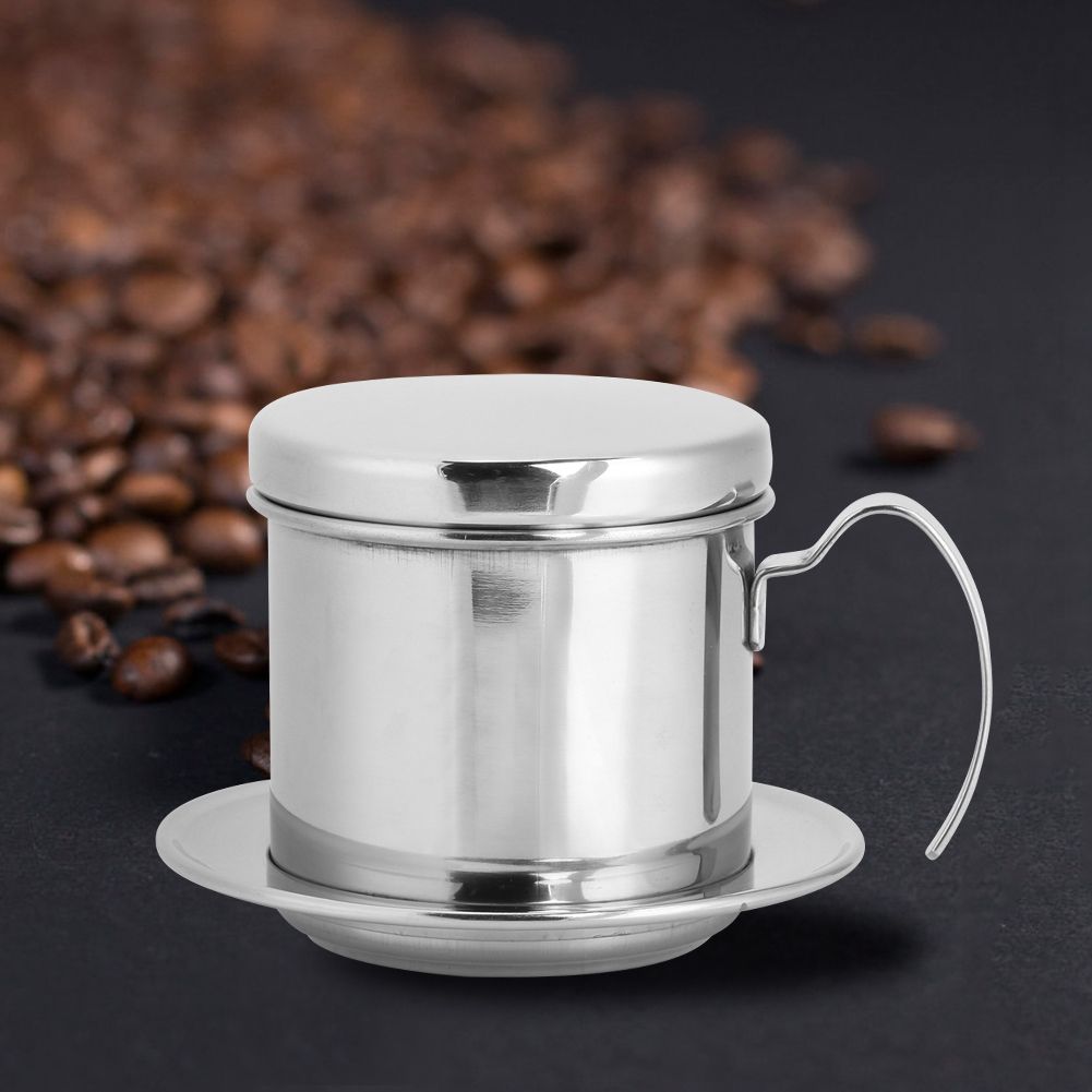 Portable Stainless Steel Coffee Drip Filter Coffee Maker Pot for Home Kitchen view 4
