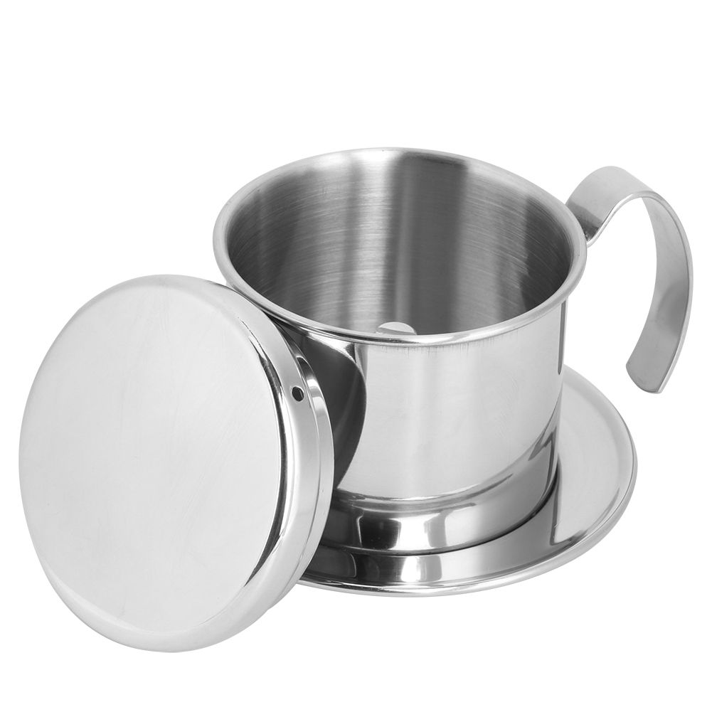 Portable Stainless Steel Coffee Drip Filter Coffee Maker Pot for Home Kitchen view 7