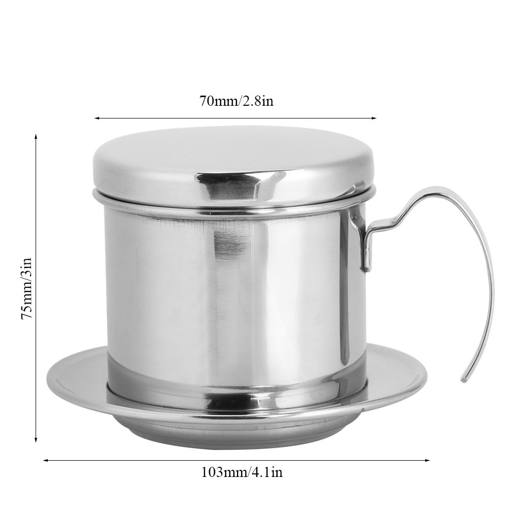 Portable Stainless Steel Coffee Drip Filter Coffee Maker Pot for Home Kitchen view 10