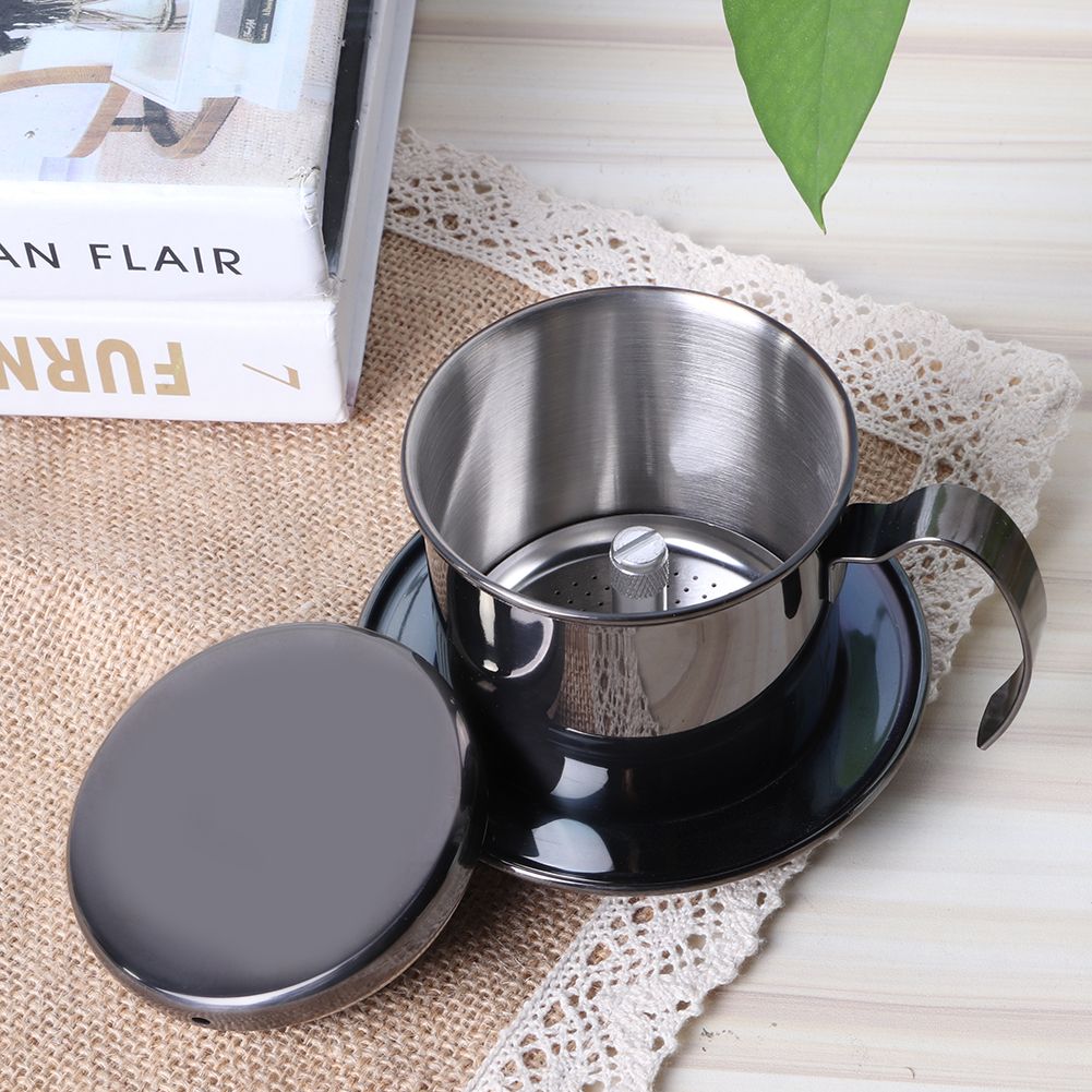 Portable Stainless Steel Coffee Drip Filter Coffee Maker Pot for Home Kitchen view 3