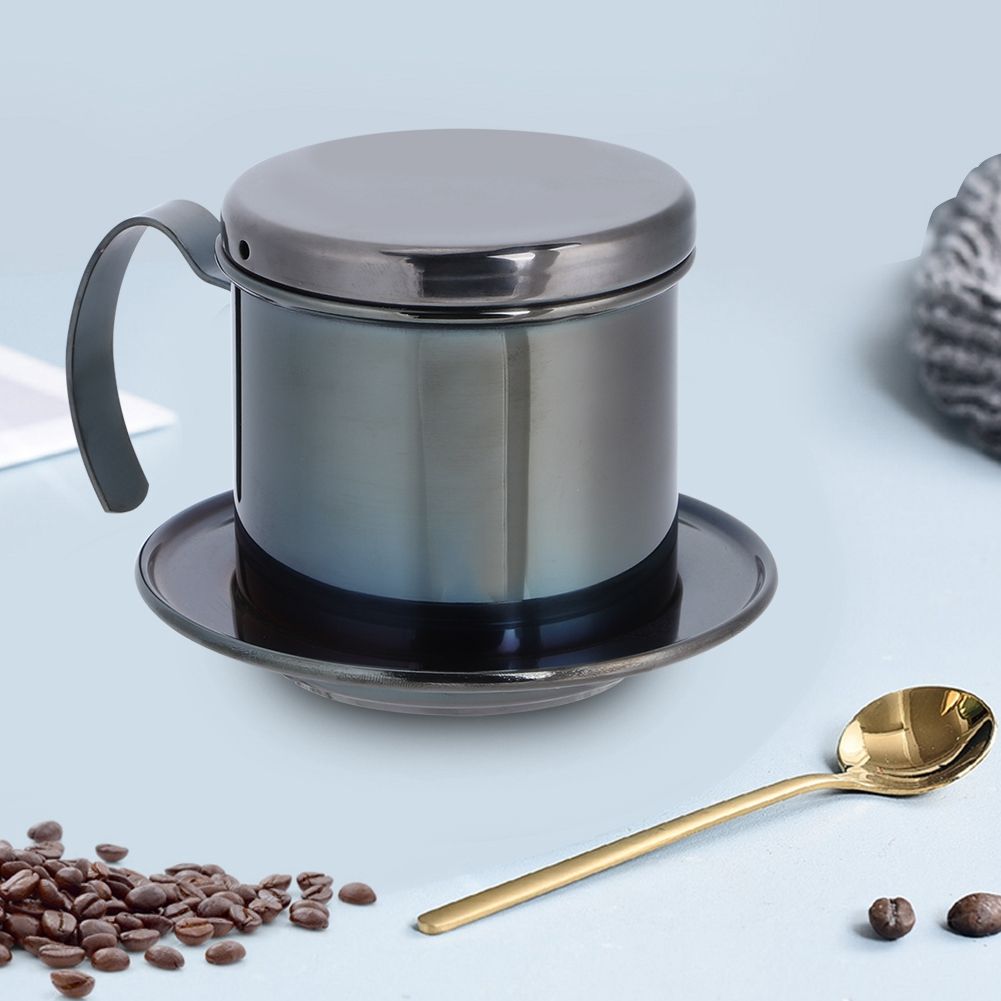 Portable Stainless Steel Coffee Drip Filter Coffee Maker Pot for Home Kitchen view 5