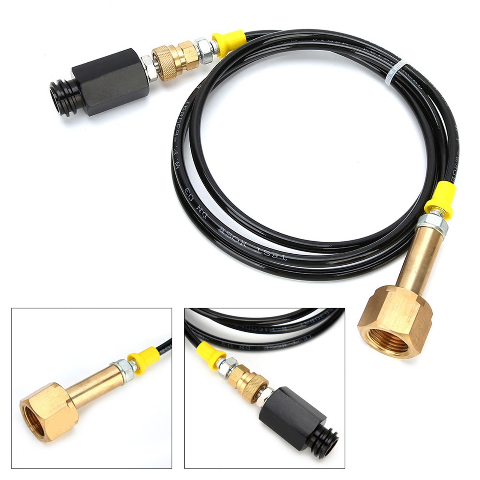 1.7m CGA320 Thread CO2 Soda External Hose Adapter Kit for Kitchen Soda Water view 4