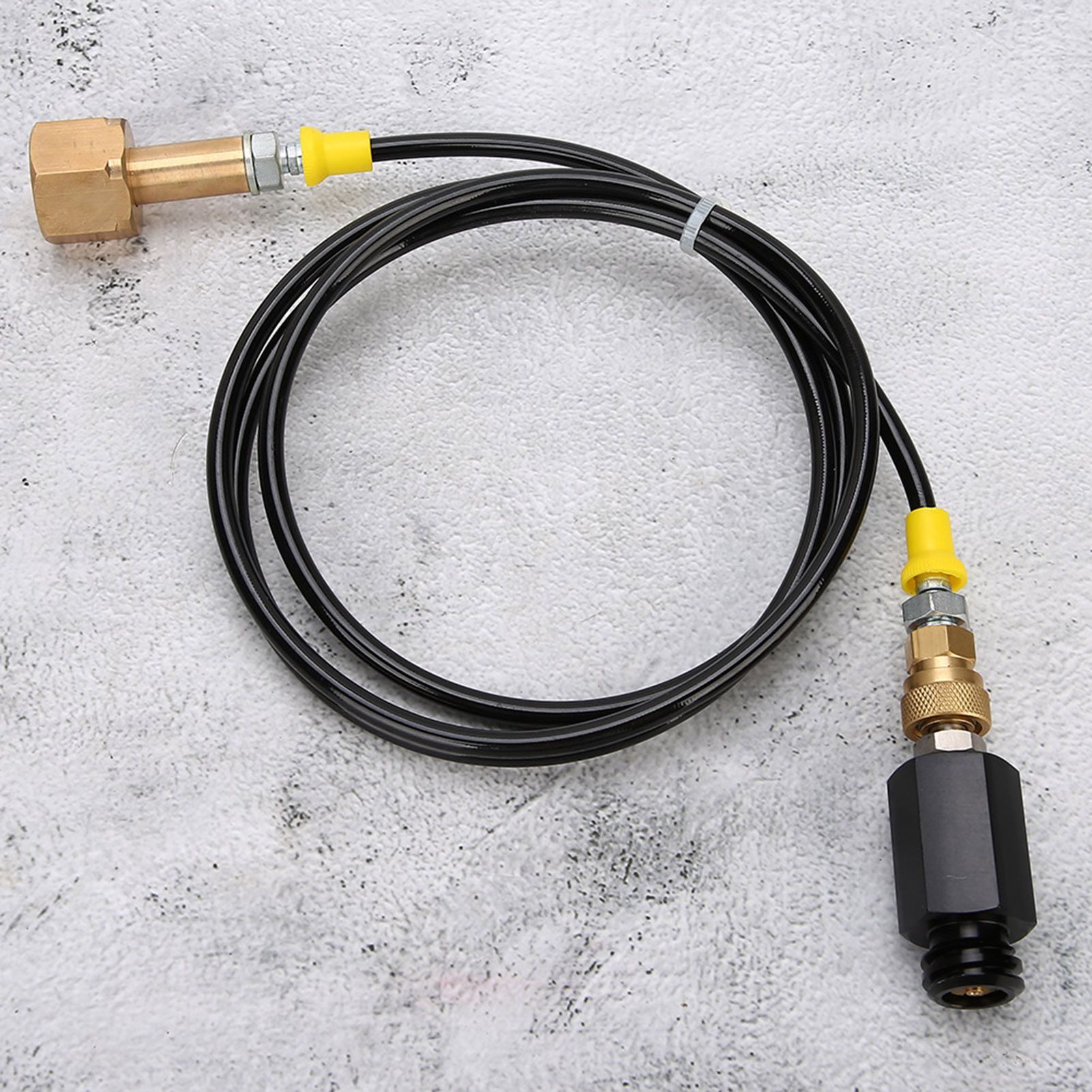1.7m CGA320 Thread CO2 Soda External Hose Adapter Kit for Kitchen Soda Water view 5