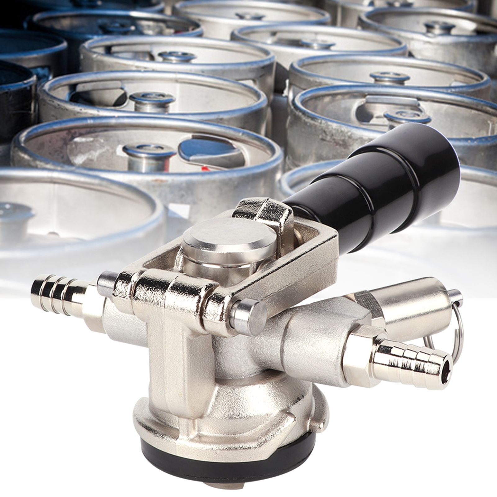 D Type Stainless Steel Beer Keg Coupler Keg Dispenser Equipment with Pressure view 10