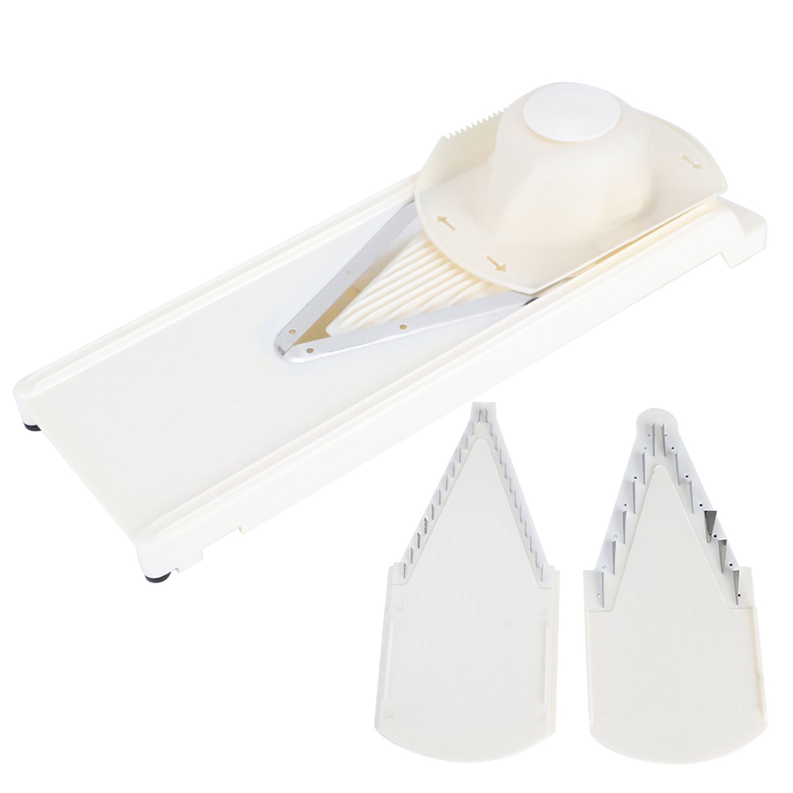 Multifunctional Household V‑Shaped Grater Slicing Cutter with Hand Protector view 3