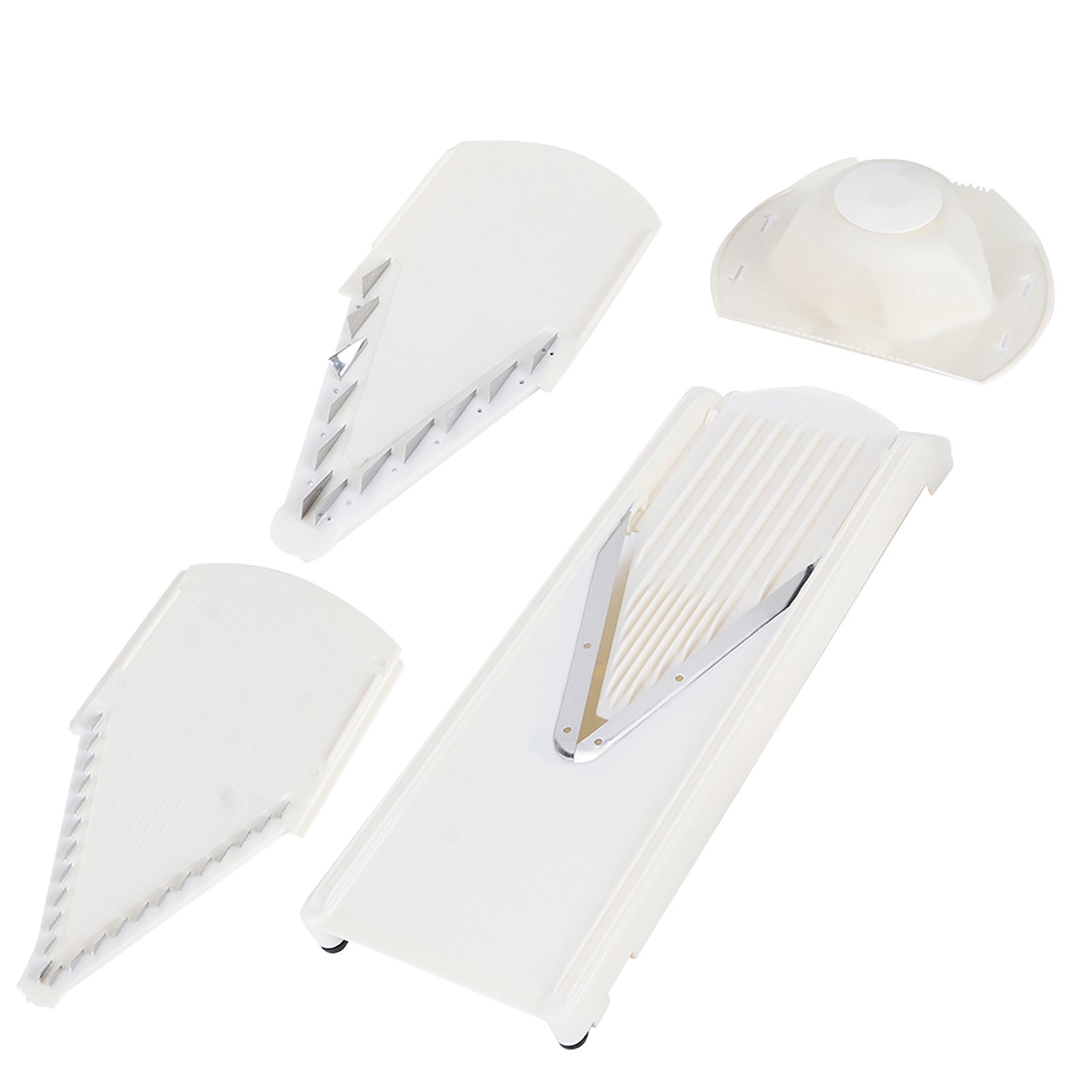 Multifunctional Household V‑Shaped Grater Slicing Cutter with Hand Protector view 4