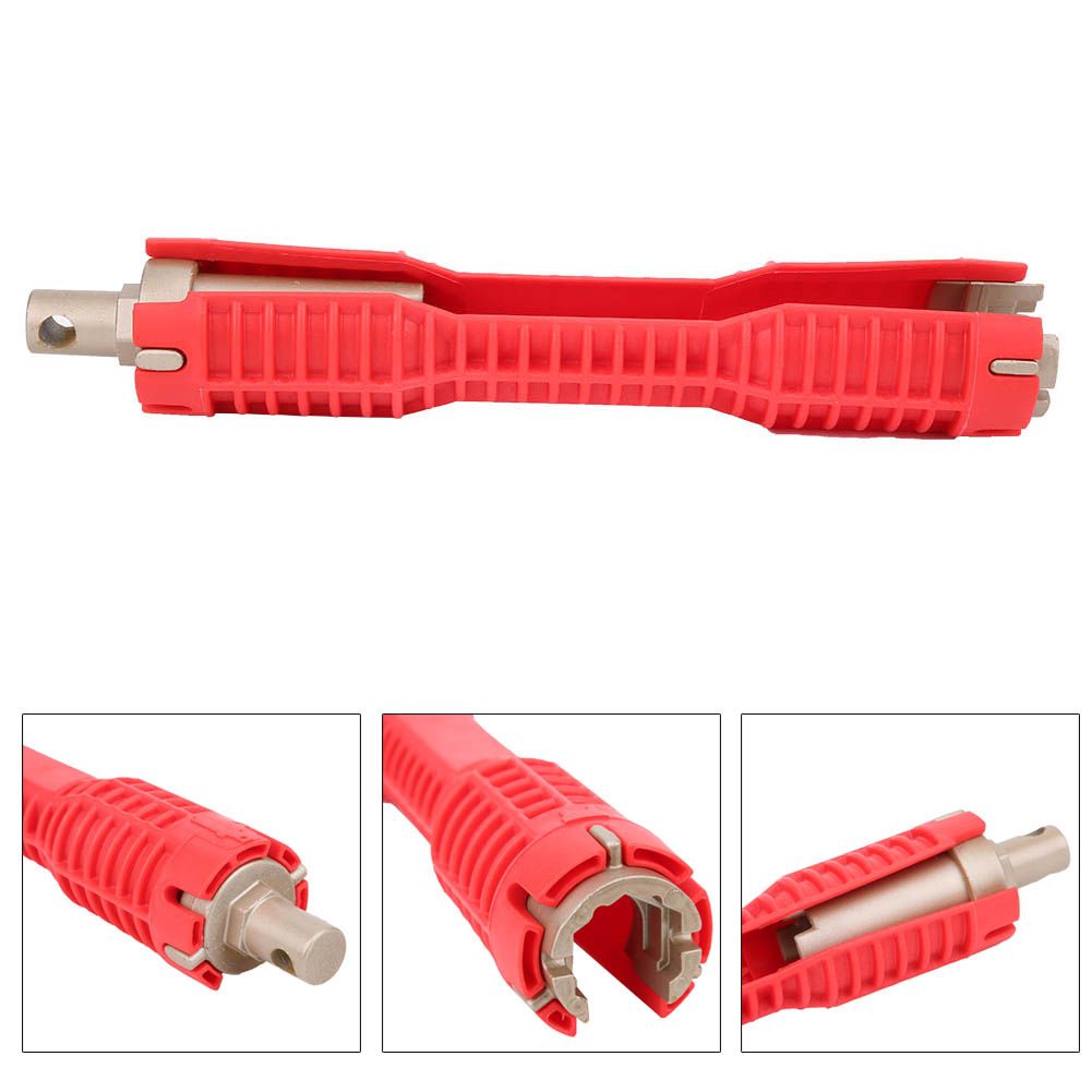 Multifunction Water Pipe Spanner Sink Faucet Socket Wrench Plumbing Tools for view 8