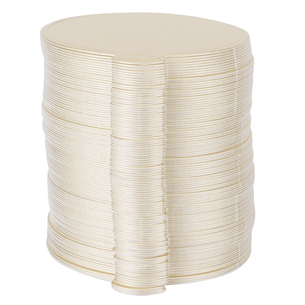 200Pcs Golden Cake Bottom Cardboard Round Desserts Pad Cake Bottom Tray view 4