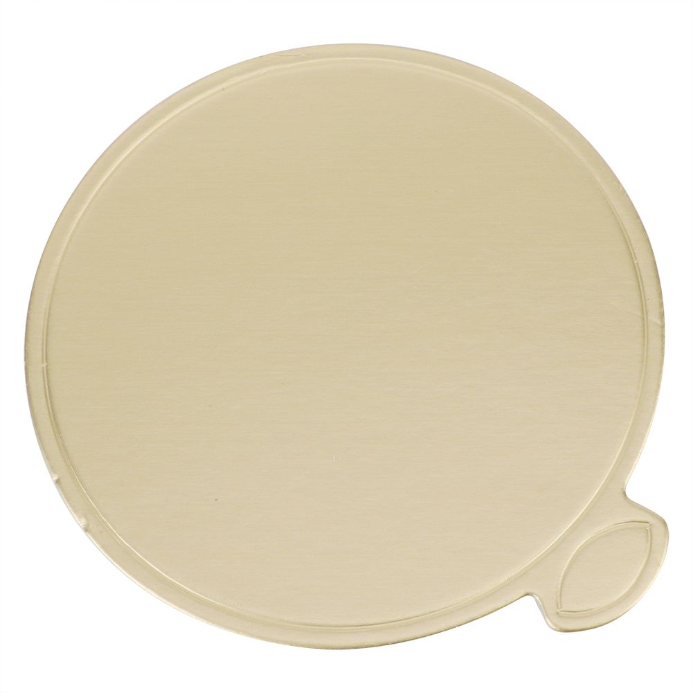 200Pcs Golden Cake Bottom Cardboard Round Desserts Pad Cake Bottom Tray view 6