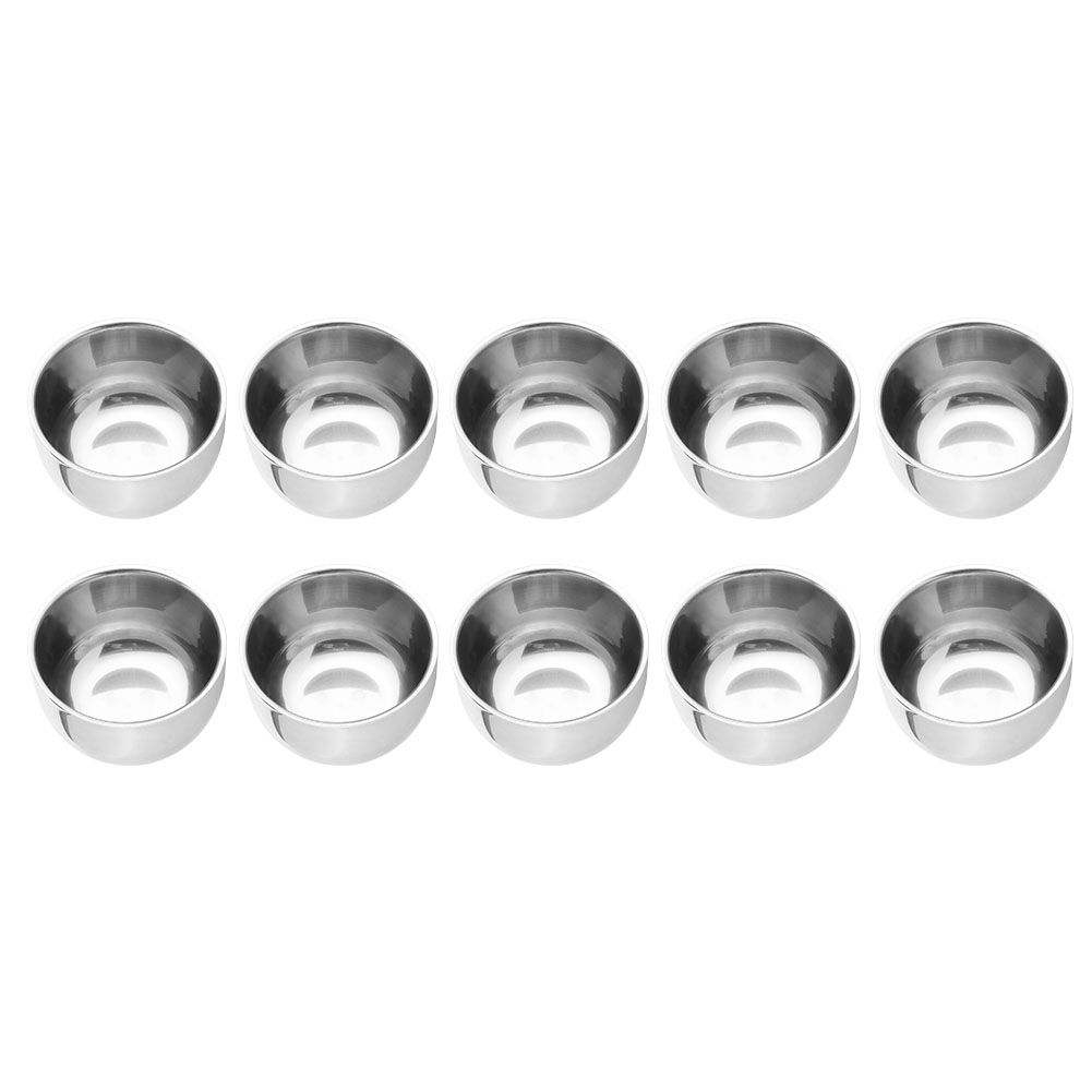 10Pcs Thicken Double Layer 304 Stainless Steel Water Cup for Children Kitchen view 5