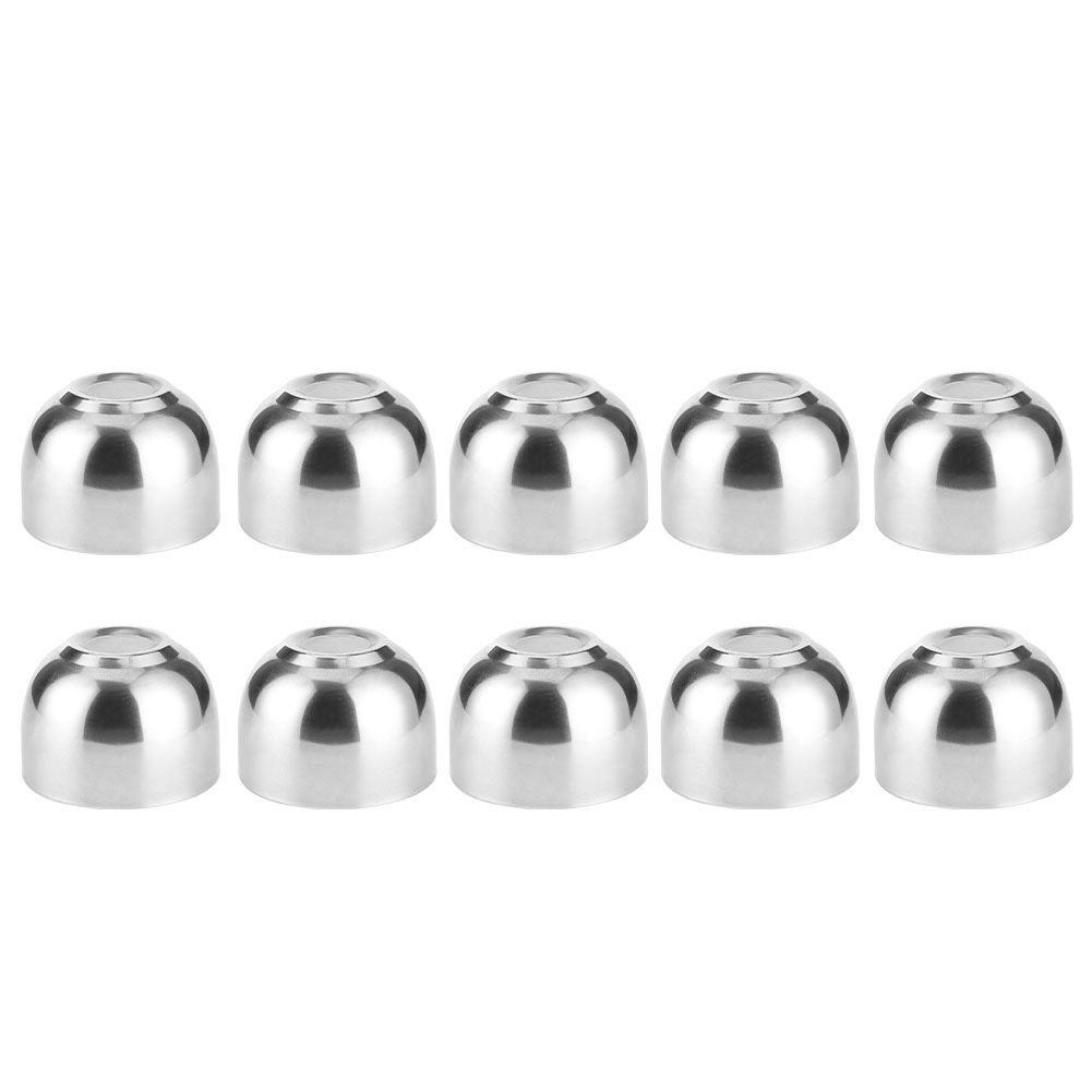 10Pcs Thicken Double Layer 304 Stainless Steel Water Cup for Children Kitchen view 6