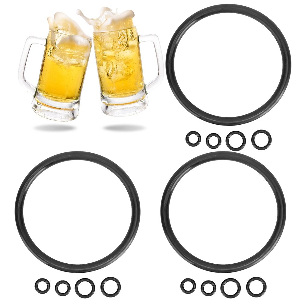 15PCS Food Grade Silicone Keg Sealing Gasket ORing Home Brew Beer Keg Lid O view 10