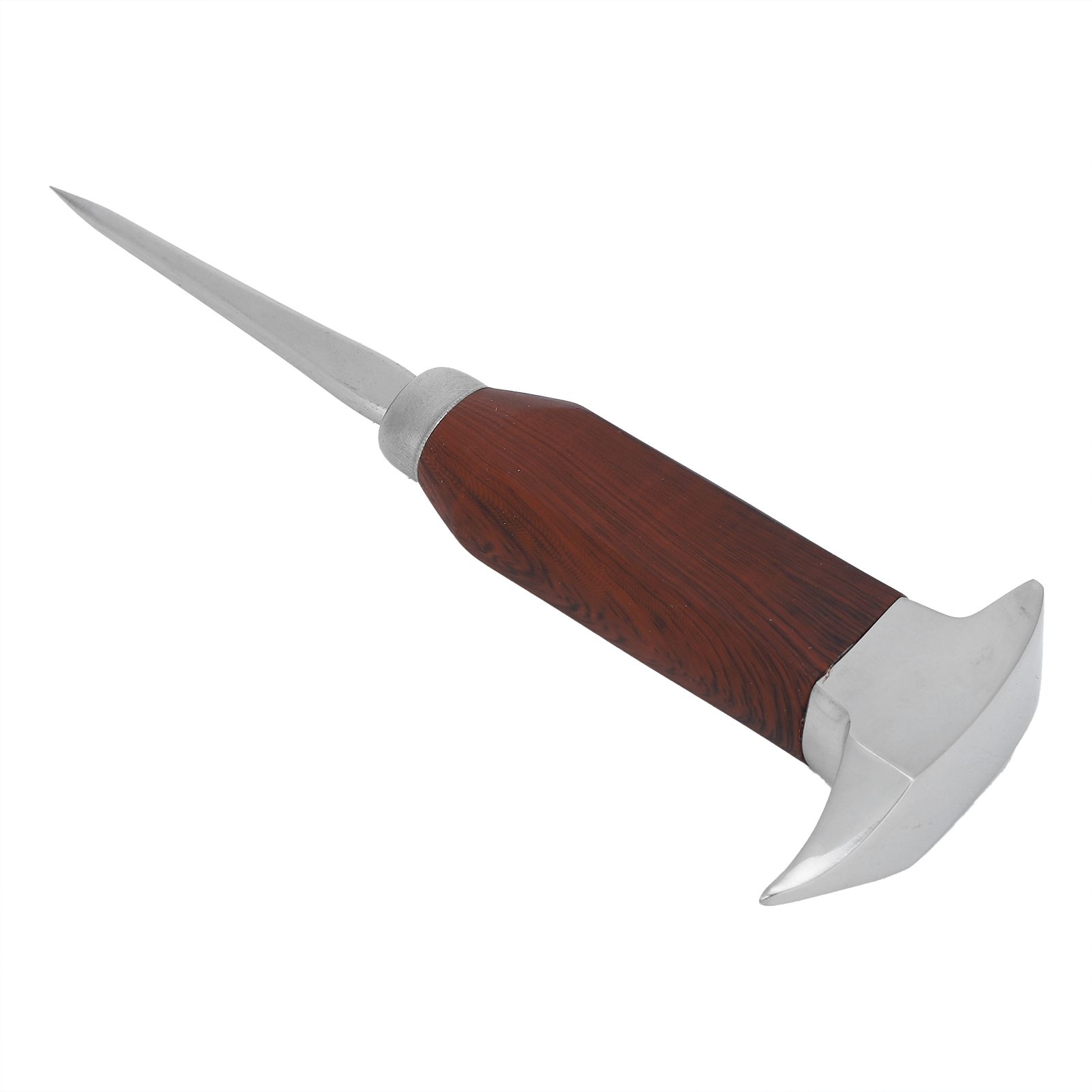 Ice Pick Stainless Steel Ice Pick with Wood Handle Bartender Tool for Bars view 4