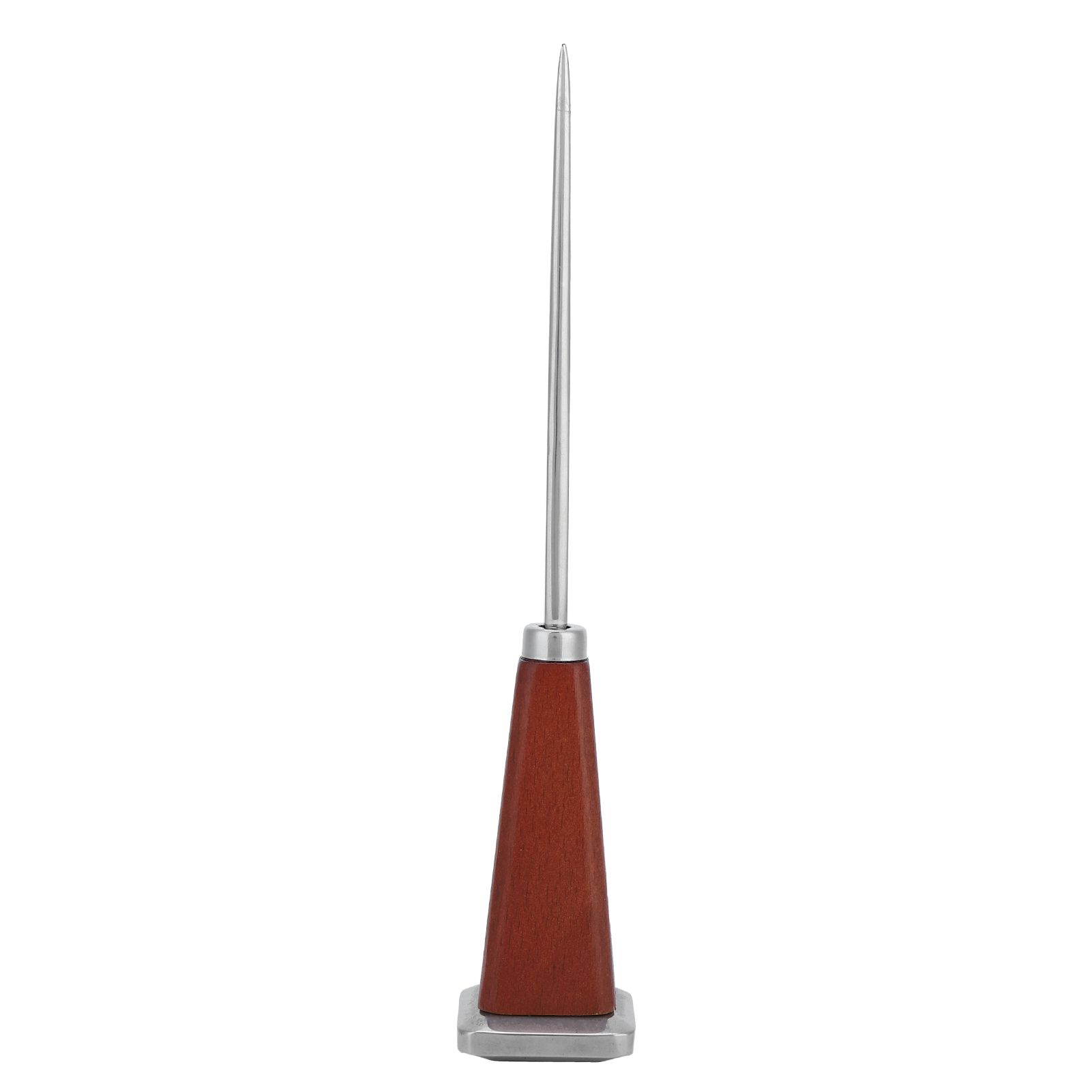 Ice Pick Stainless Steel Ice Pick with Wood Handle Bartender Tool for Bars view 2