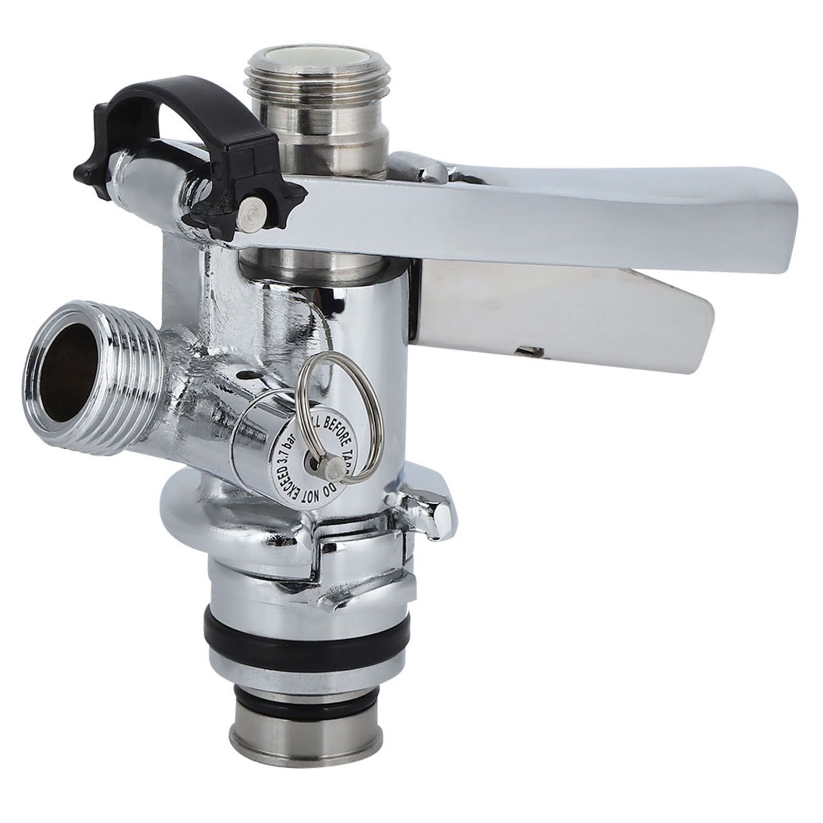 G5/8 U Type Stainless Steel Beer Keg Coupler Dispenser Accessory for Home Bar view 7