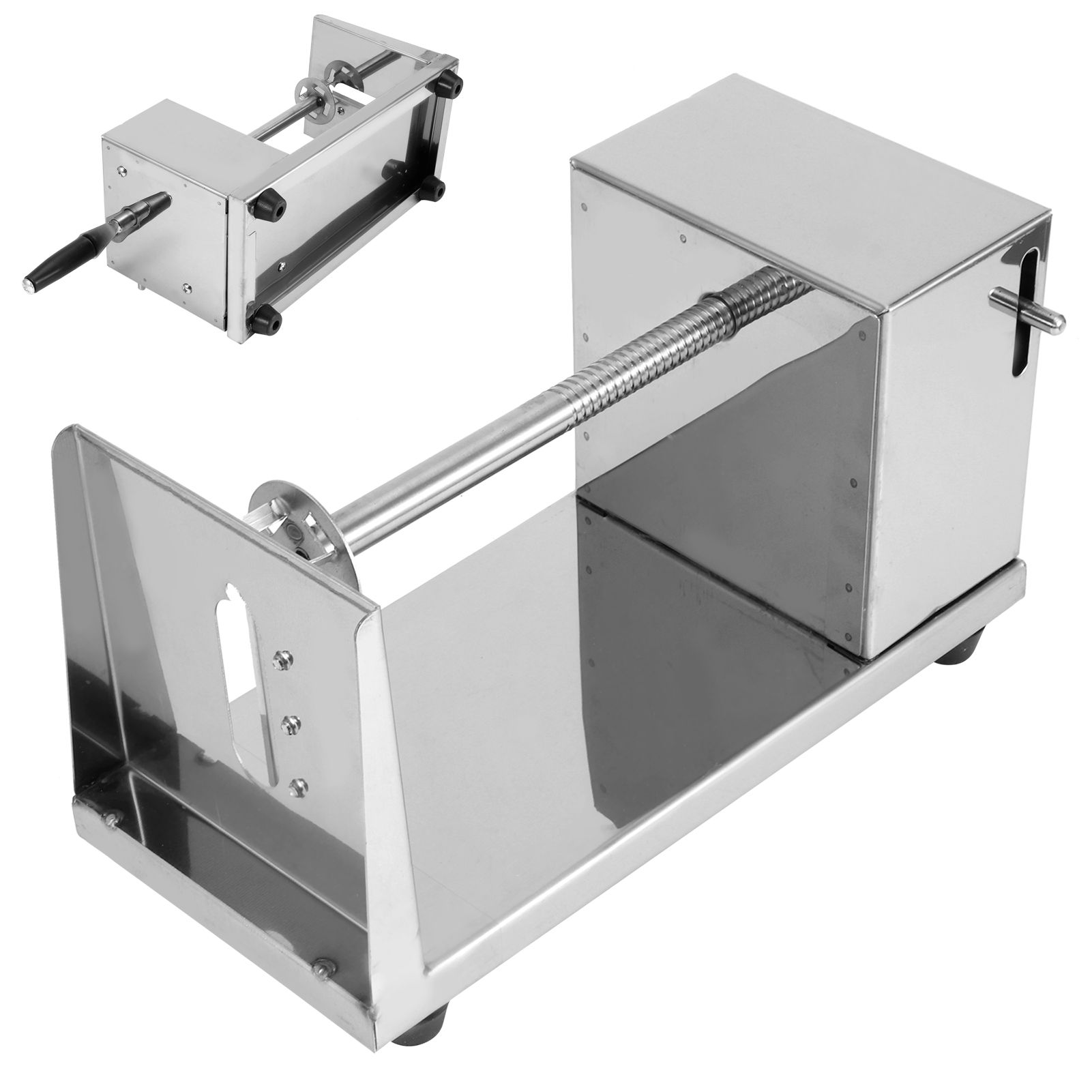 Stainless Steel Hand Crank Manual Spiral Potato Twisters Vegetable Cutter view 8