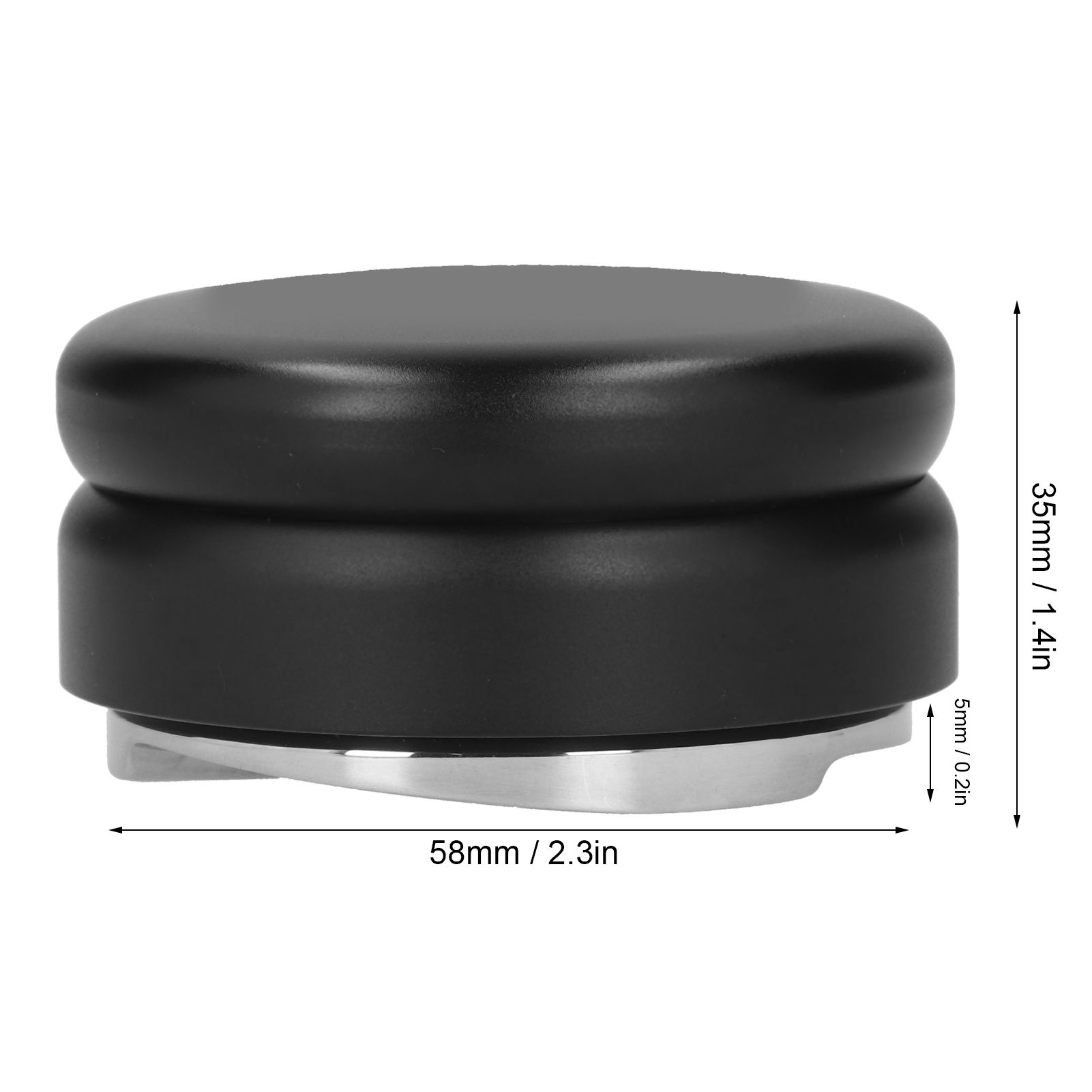 58mm Coffee Tamper Stainless Steel Coffee Distributor Leveler Tool Home view 12