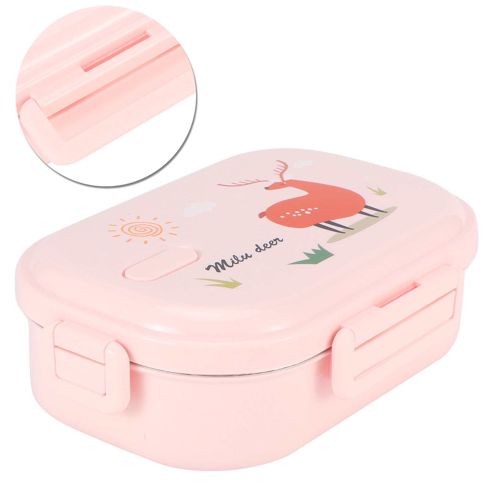 Insulated Lunch Box Leak Proof Stainless Steel Bento Box Japanese Food view 7