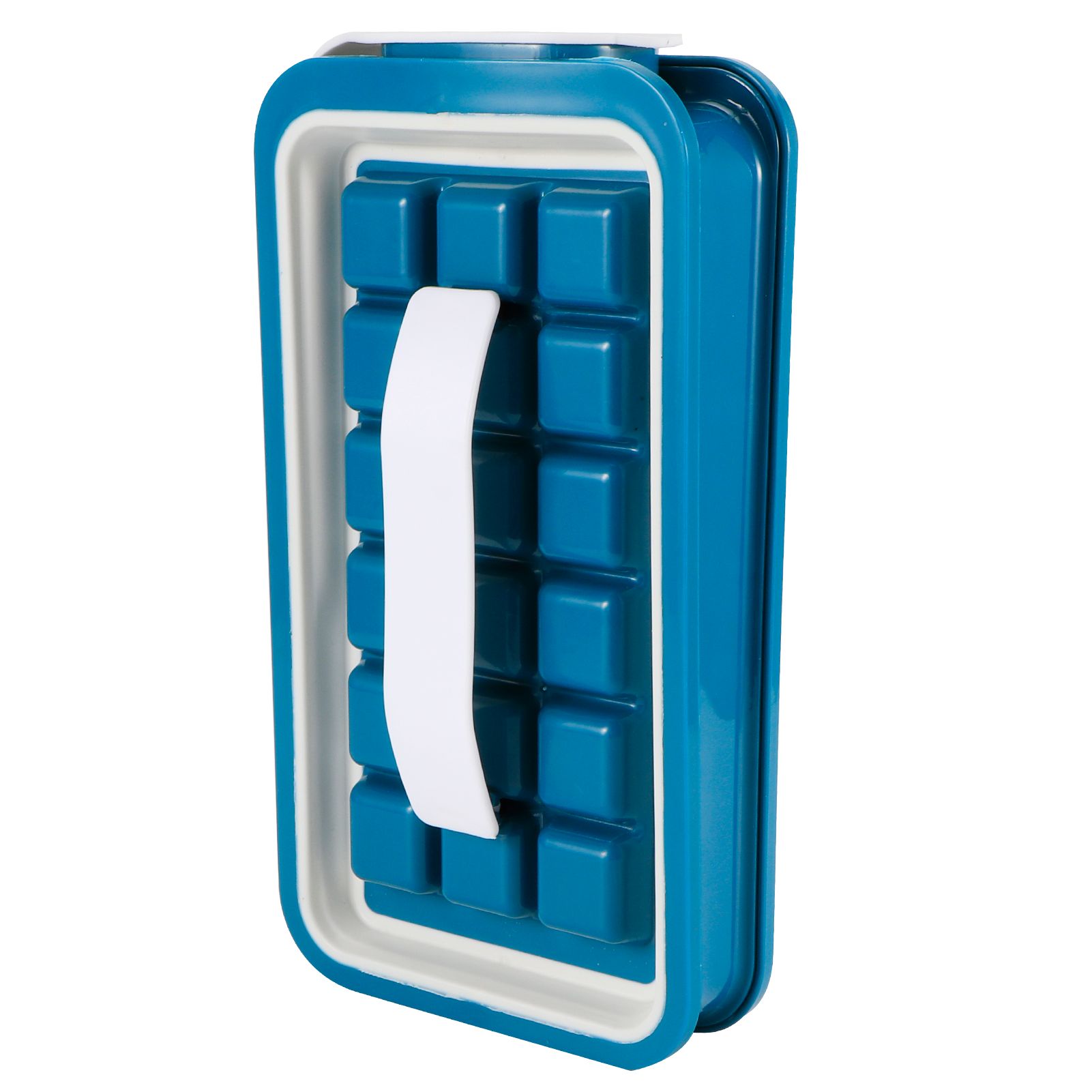 Reinvented Ice Tray Mold Ice Maker With Lid Portable No Spill Cover Slow view 4