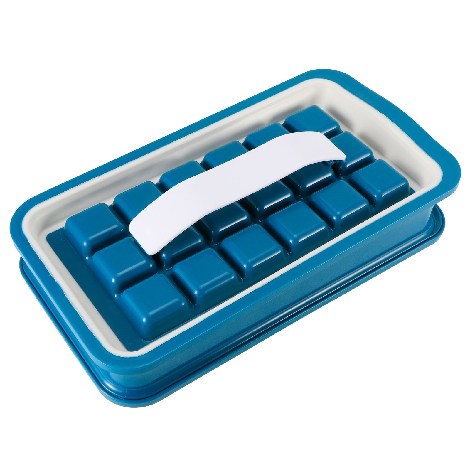Reinvented Ice Tray Mold Ice Maker With Lid Portable No Spill Cover Slow view 5